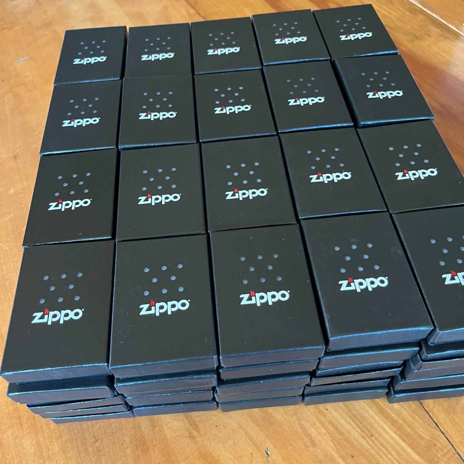 LIGHTER lot of 100 GENUINE ZIPPO EMPTY BOXES WITH PAPERS USA LIGHTER lot of 100 GENUINE ZIPPO EMPTY BOXES WITH PAPERS USA