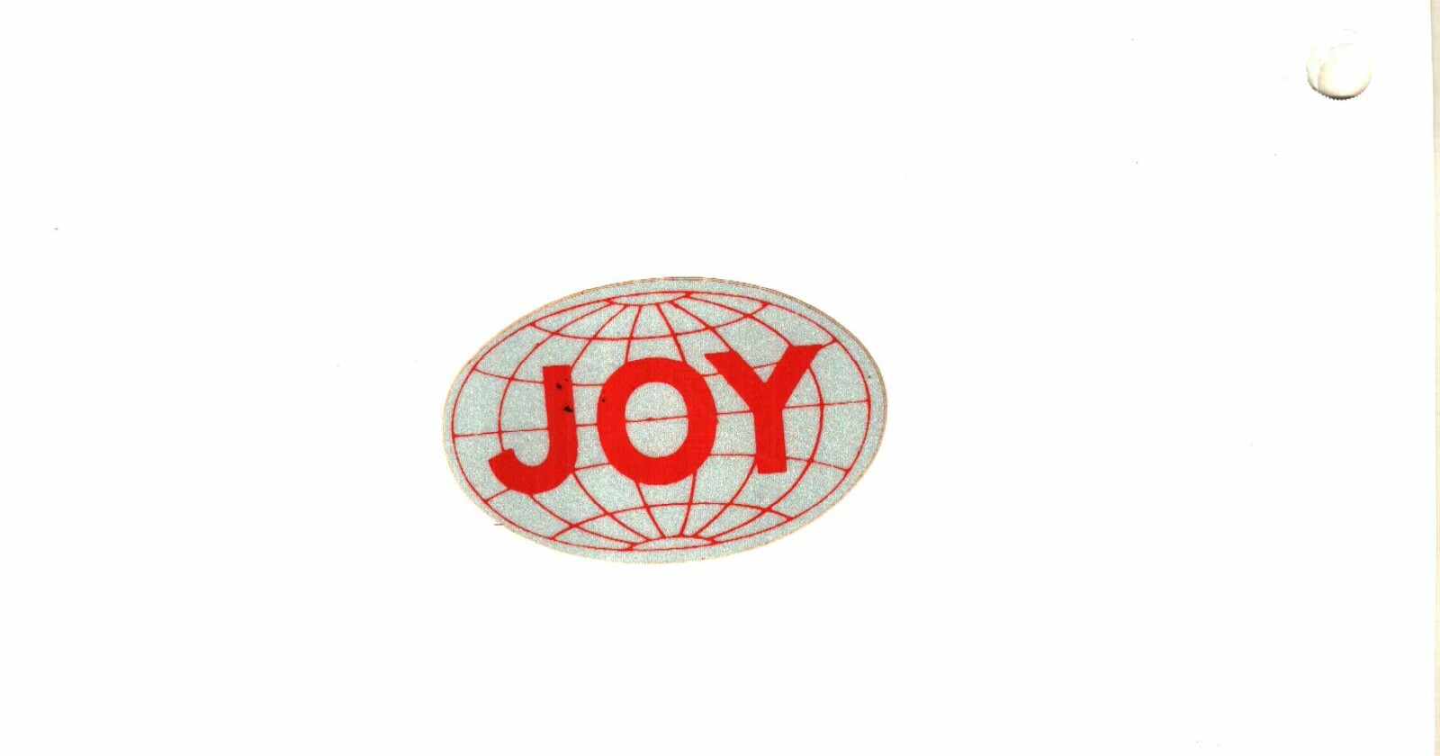 NICE OLD EARLY 80\'S JOY GLOBE COAL MINING STICKER # 248 NICE OLD EARLY 80\'S JOY GLOBE COAL MINING STICKER # 248