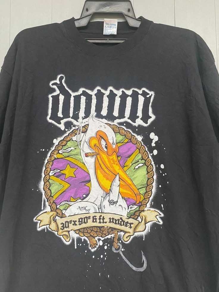 Rare Down American Heavy Metal Band  shirt Full Size BOT_063 