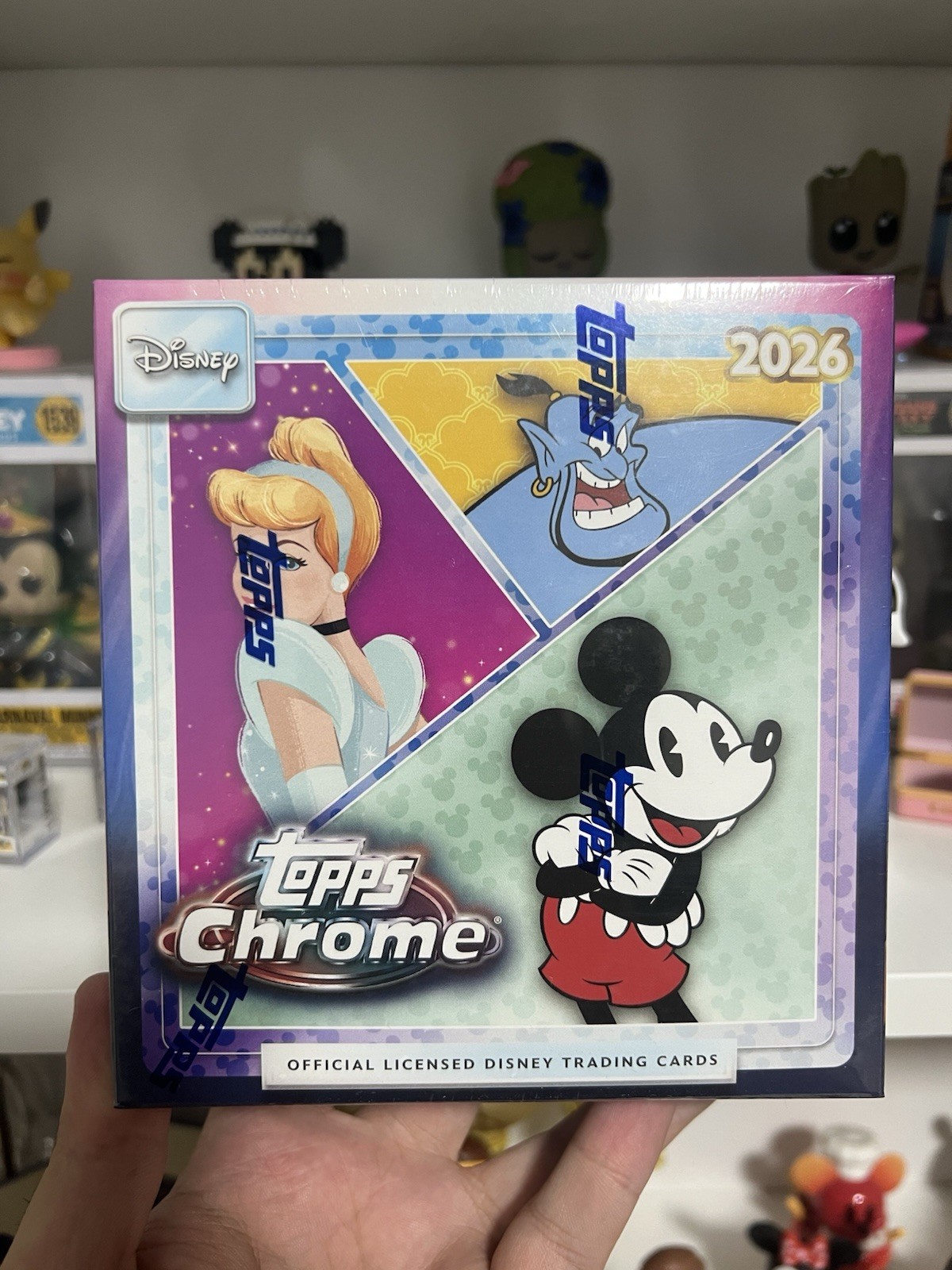2026 Topps Chrome Disney Mega Box Factory Sealed