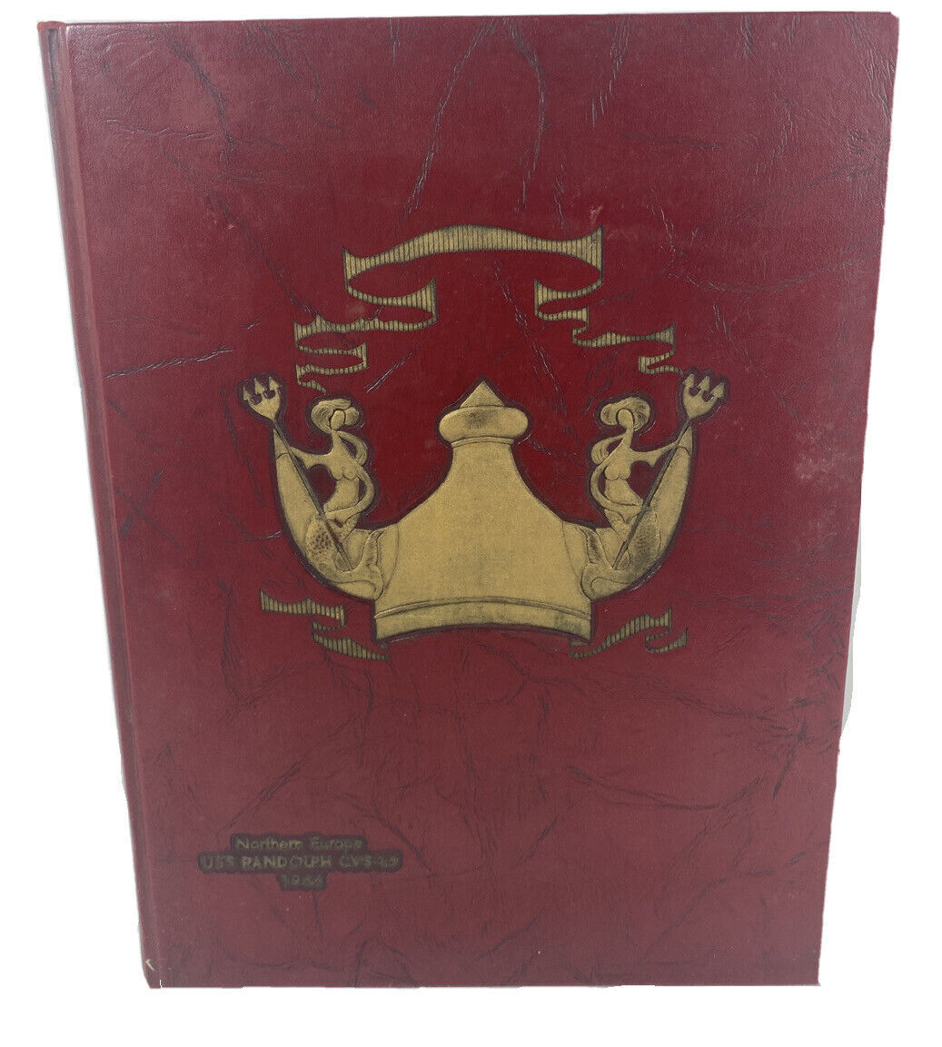 US Navy USS Randolph CVS-15 Northern European Atlantic 1966 Cruise Book