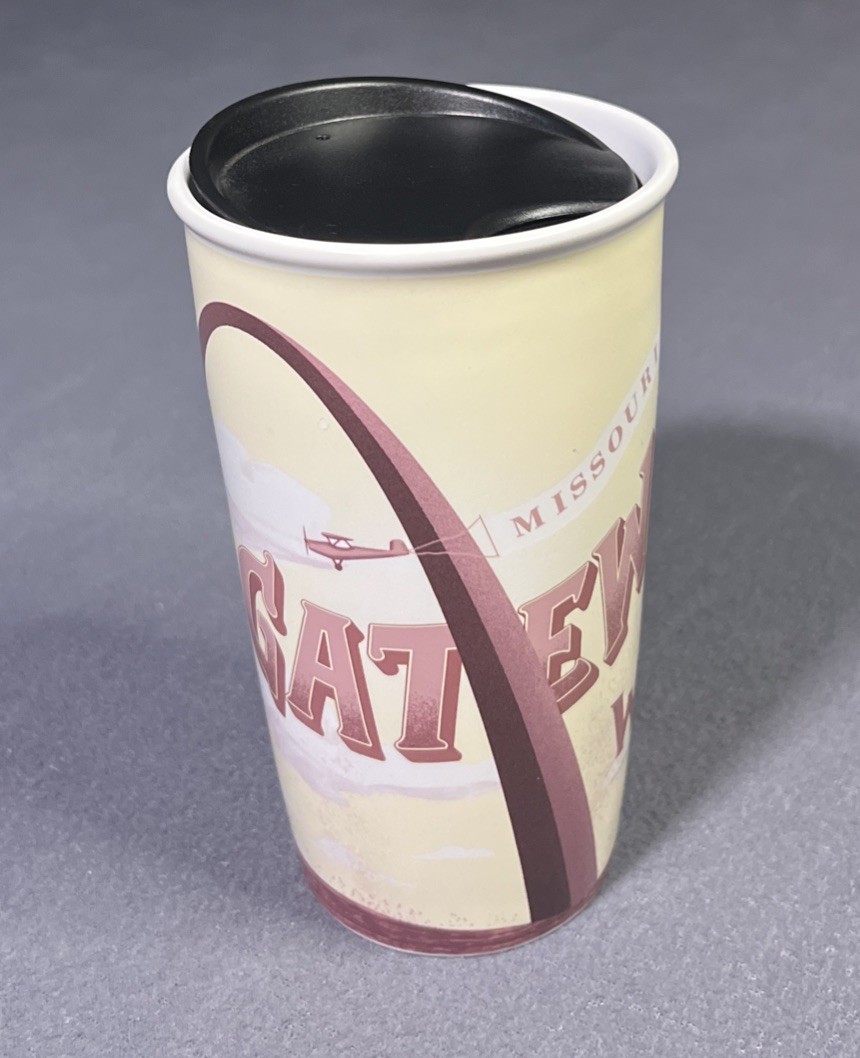 Starbucks Missouri “Gateway To The West” St. Louis Tumbler Ceramic Mug 12 fl oz