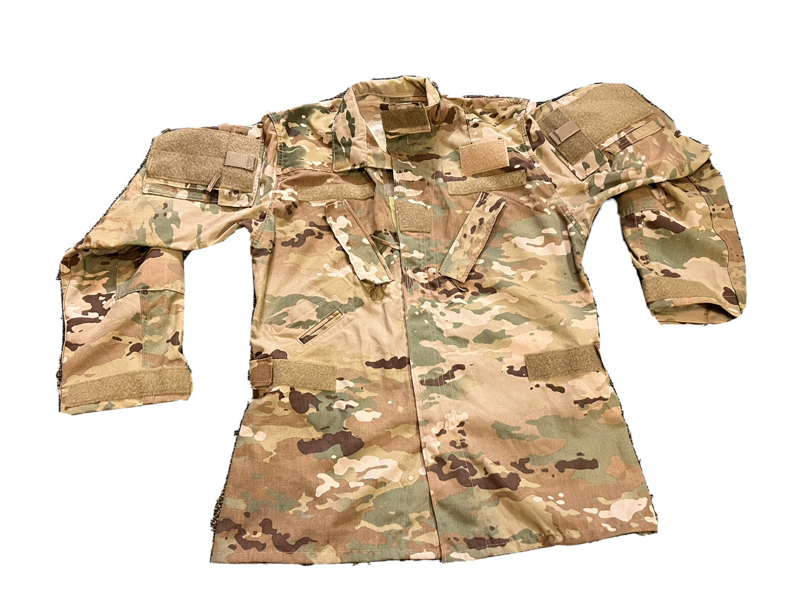 US Army A2CU OCP Flight Suit Coat Flame Resistant Xtra Small Long US Army A2CU OCP Flight Suit Coat Flame Resistant Xtra Small Long