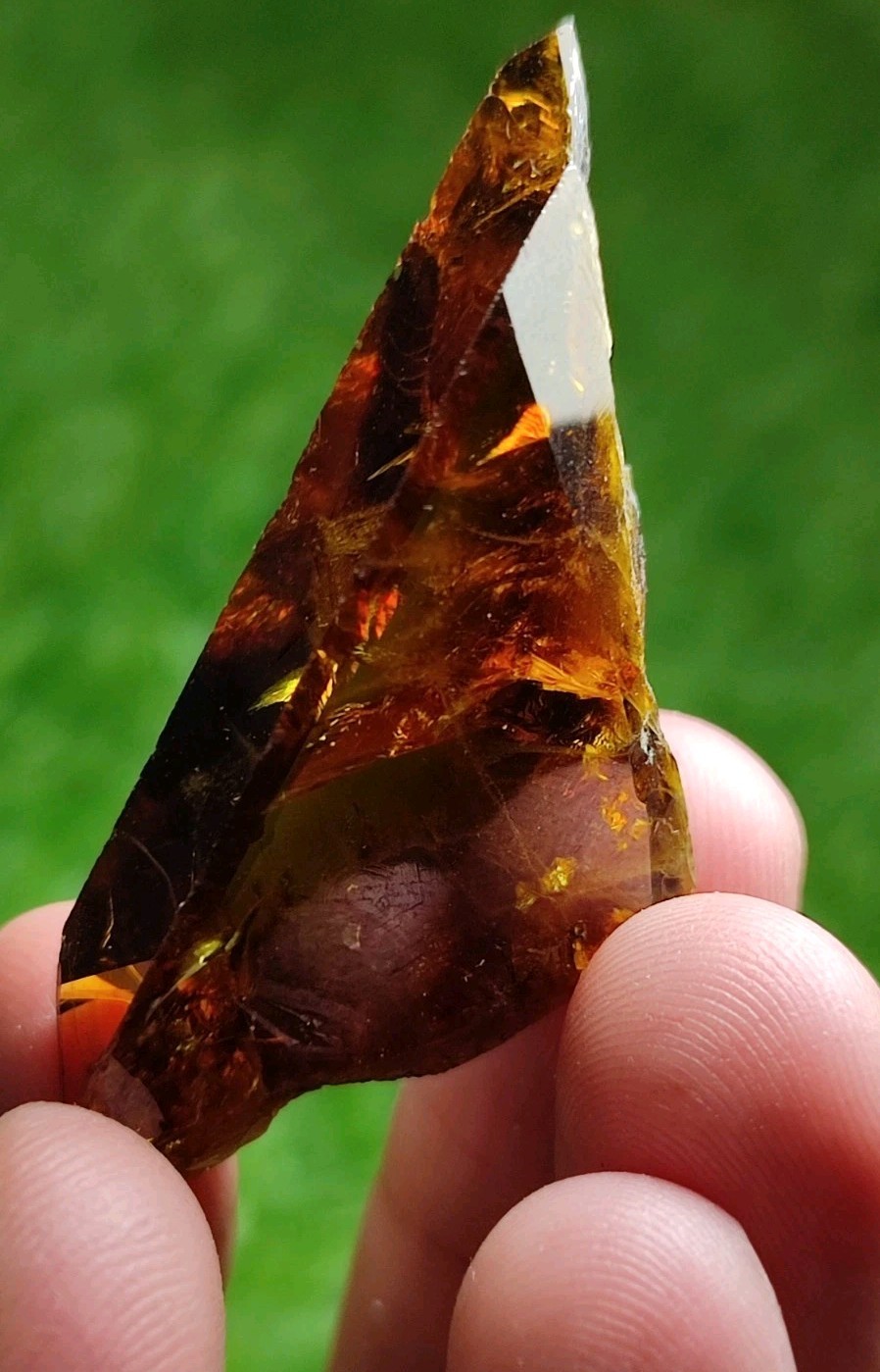 Sphene/Titanite Gemmy Crystal With Beautiful Growth-Mulla Ghani Baba,Pak