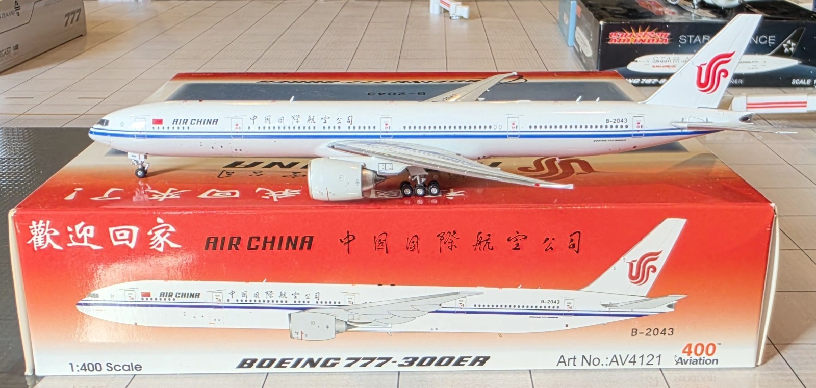 AIR CHINA 777-300ER 1/400 Aviation 400 B-2043