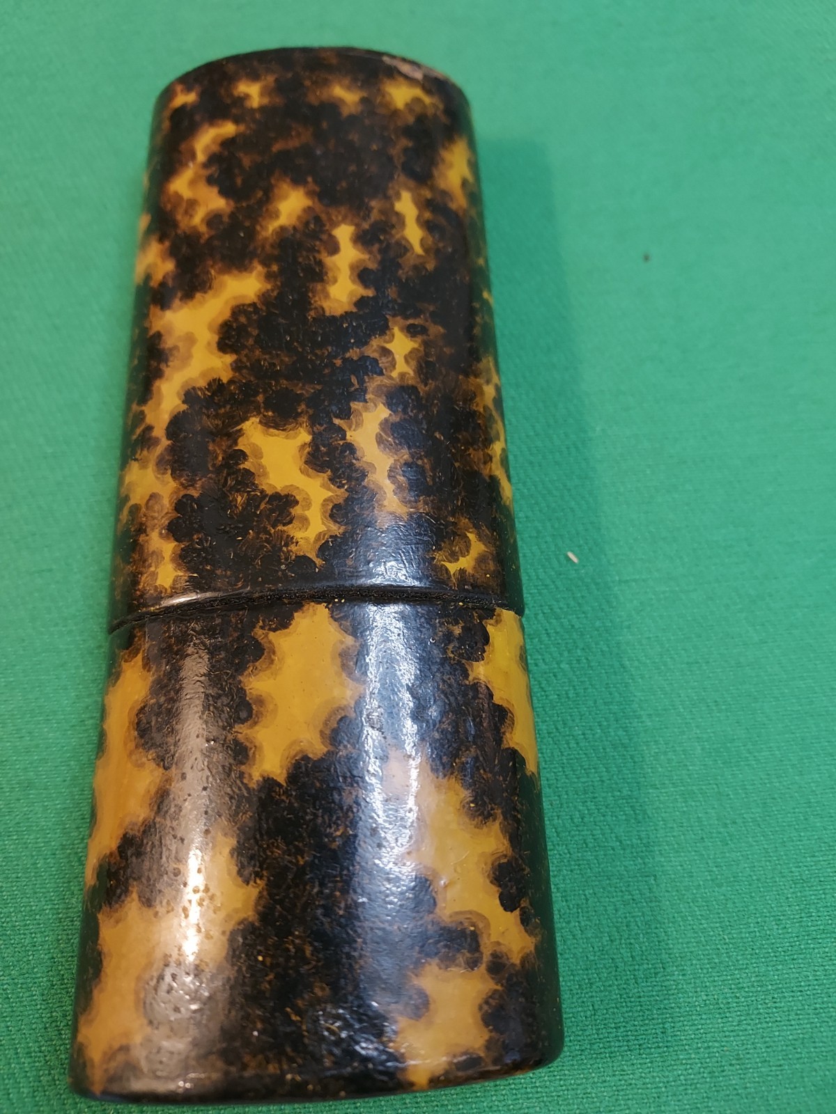 Antique Papier Mache Cigar (Glasses) Case