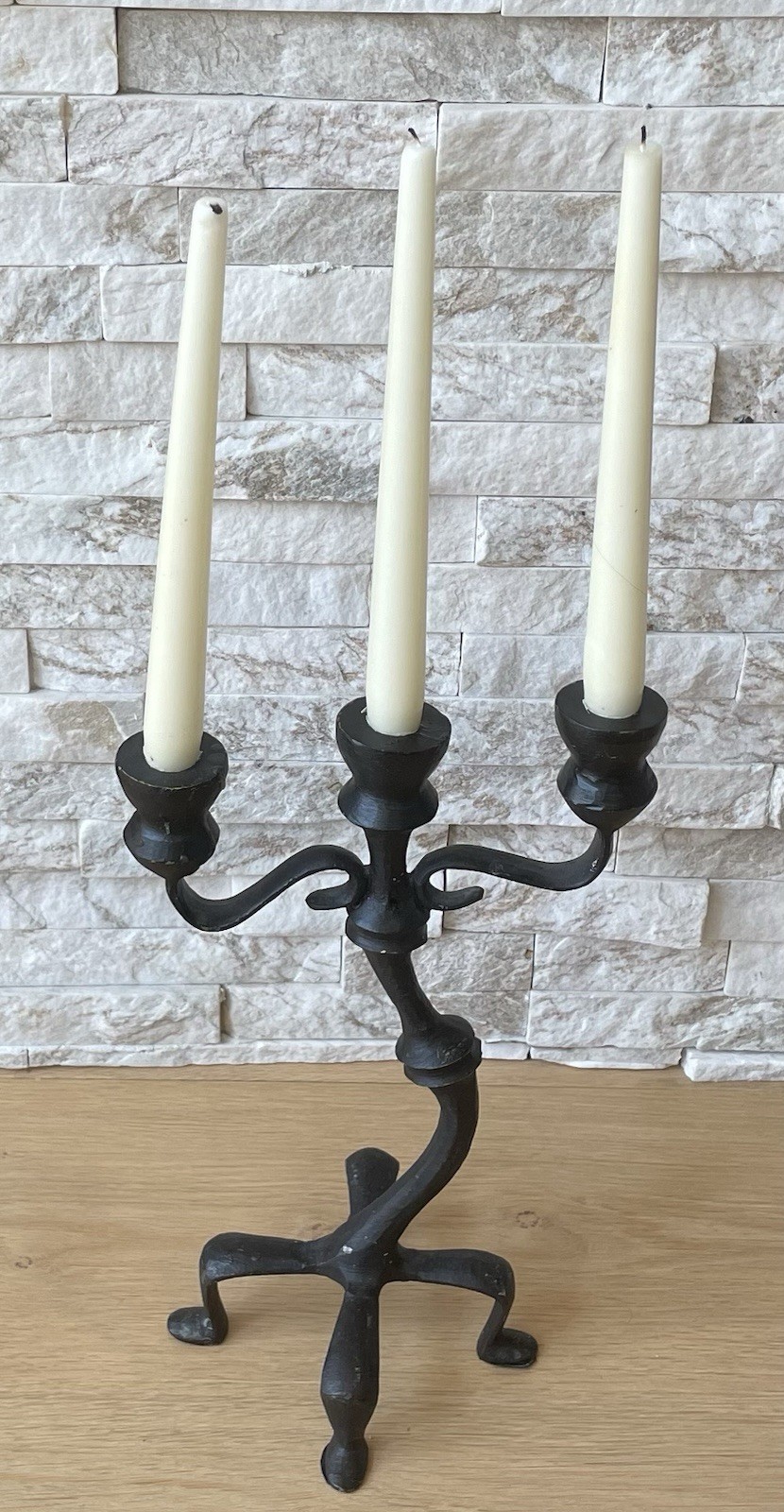 Pottery Barn 14”Cast Iron Candelabra - Halloween ~FREE SHIPPING~ Pottery Barn 14”Cast Iron Candelabra - Halloween ~FREE SHIPPING~