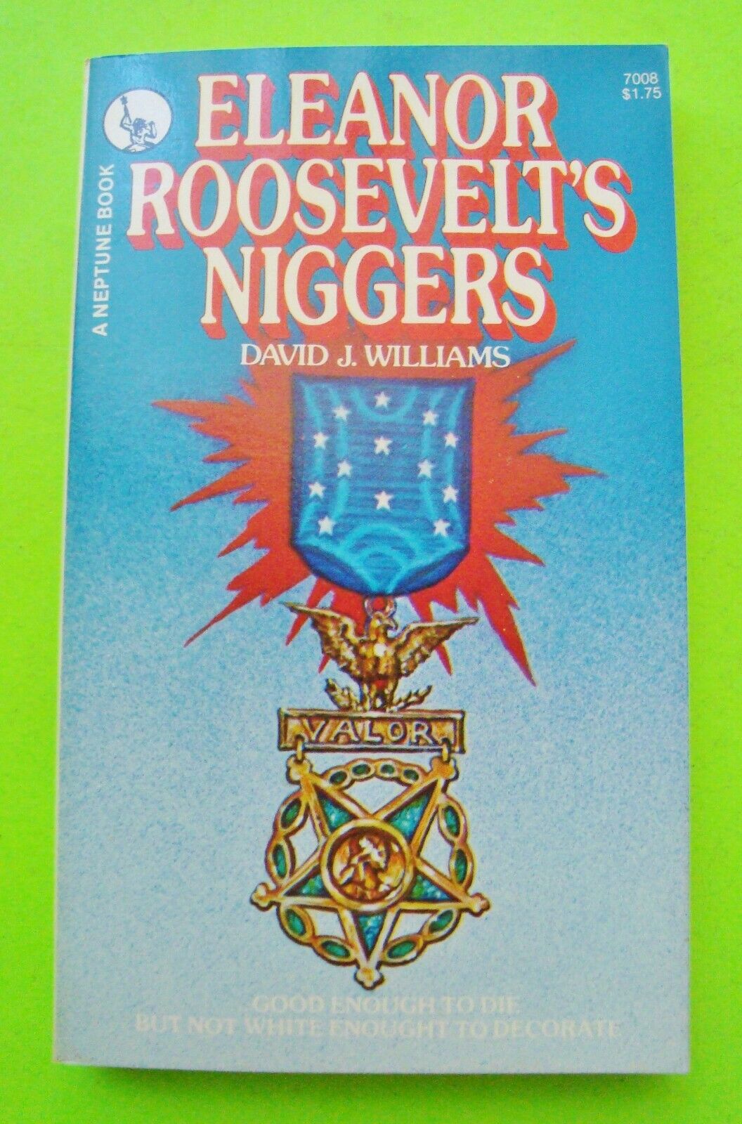 rare ELEANOR ROOSEVELT\'S NIGGERS by Williams BLACK WW II 761st TANK BATTALION