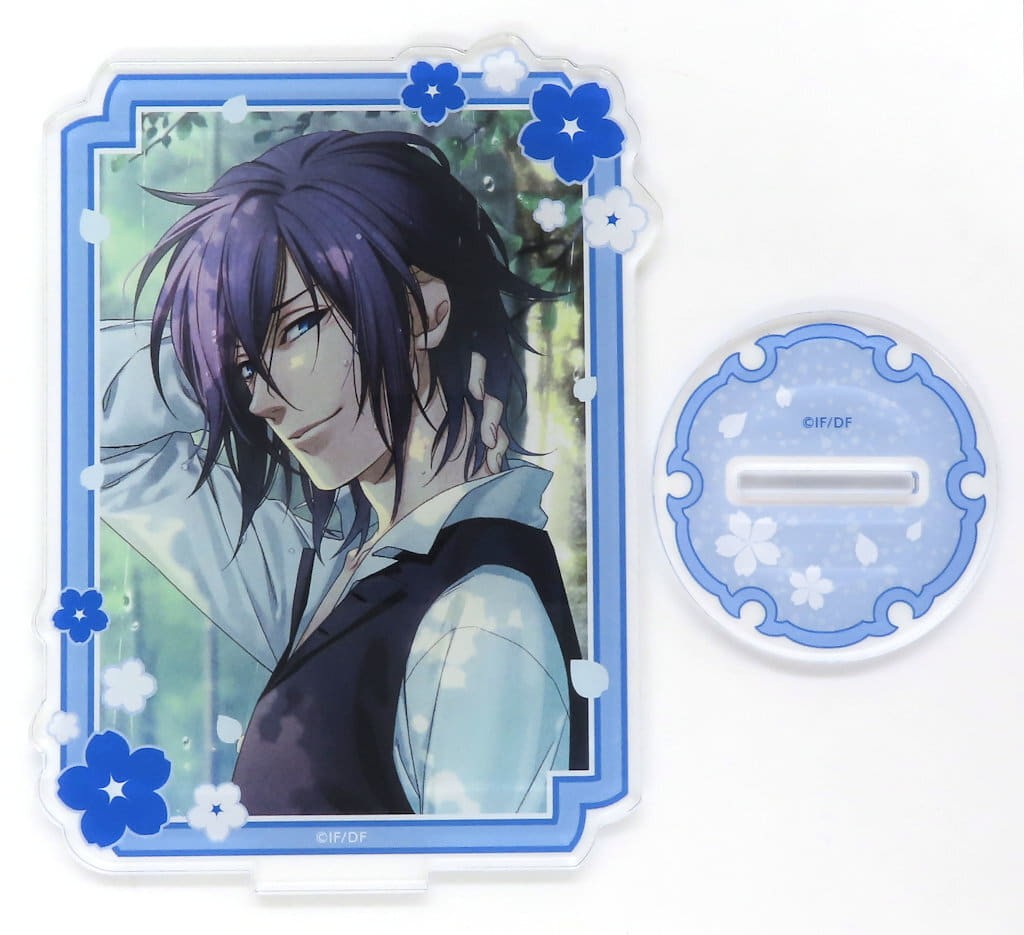 Hakuoki Saito Hajime Acrylic Stand Marukuji Calendar 2020 Japan