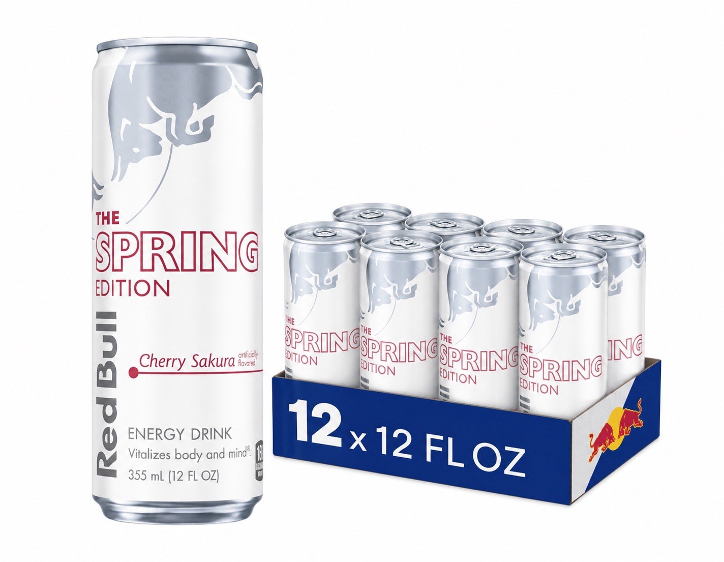 Redbull Spring Edition Cherry Sakura 12 Oz 12 Pack Redbull Spring Edition Cherry Sakura 12 Oz 12 Pack