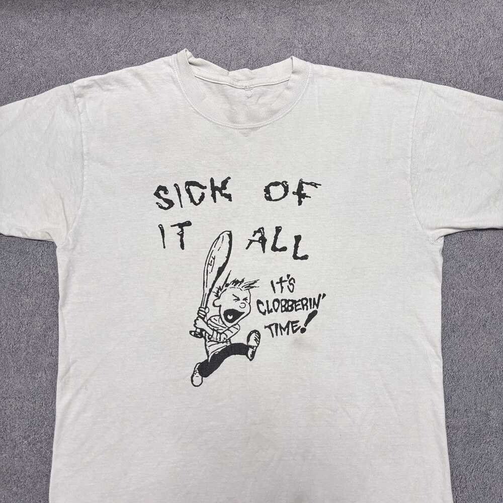 Collection Sick of It All Band   All Size Tee P57.207