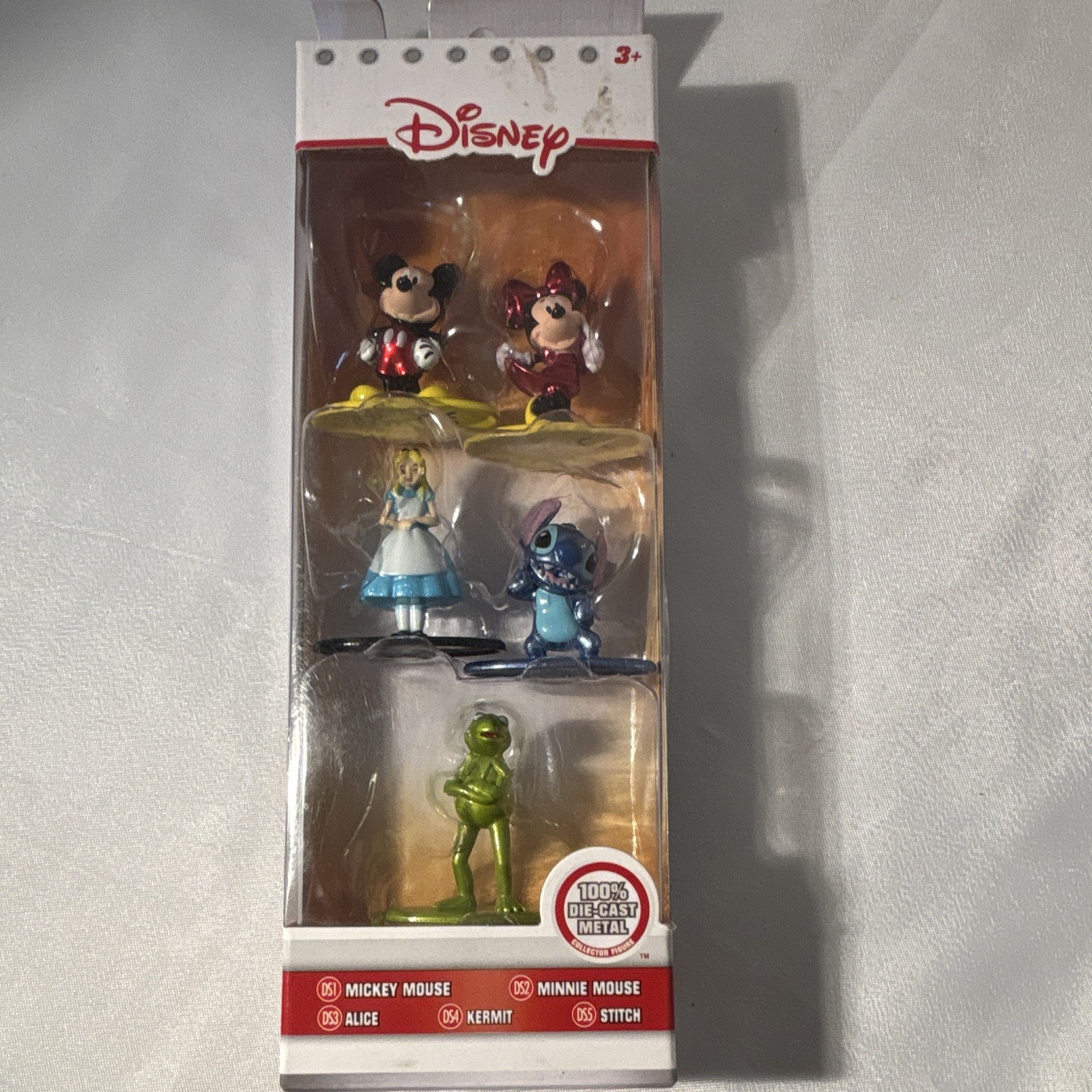 Disney 100% Die Cast Metal Mickey Mouse Minnie Mouse and Friends New In Box