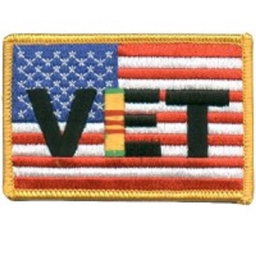 US FLAG VIETNAM VET USA MILITARY EMBROIDERED IRON ON BIKER PATCH *FREE SHIPPING* US FLAG VIETNAM VET USA MILITARY EMBROIDERED IRON ON BIKER PATCH *FREE SHIPPING*