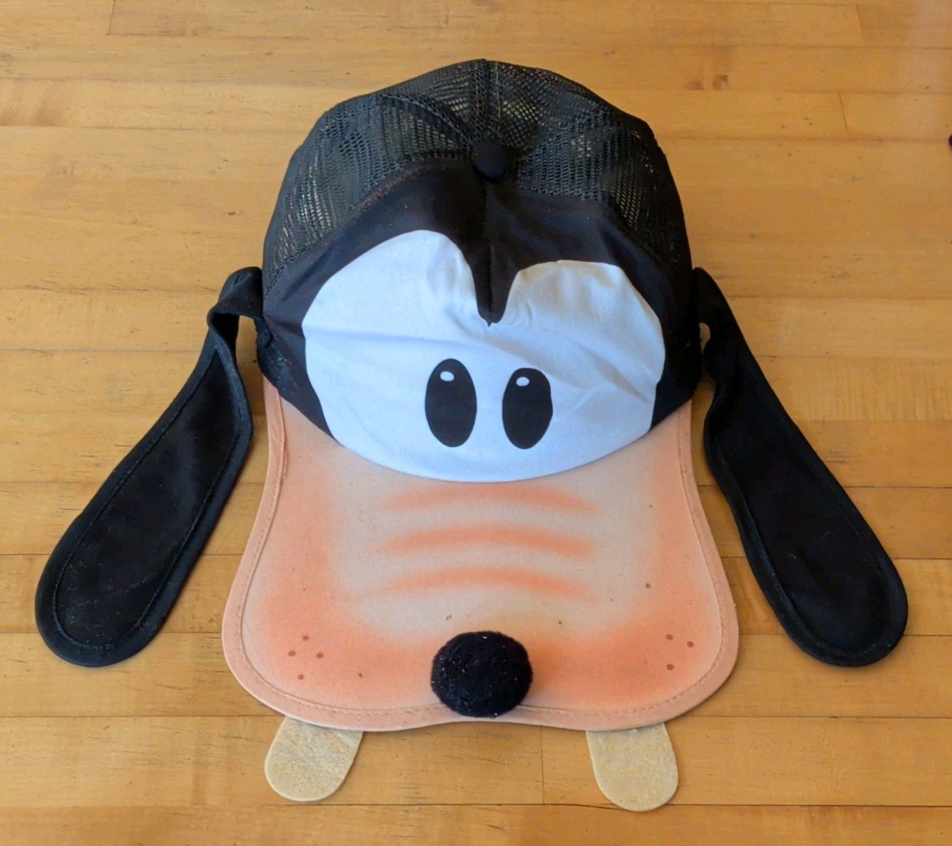 Vintage 1980s Adult Disney Parks Goofy Hat w/ Teeth Ears Longbill Atlas SnapBack