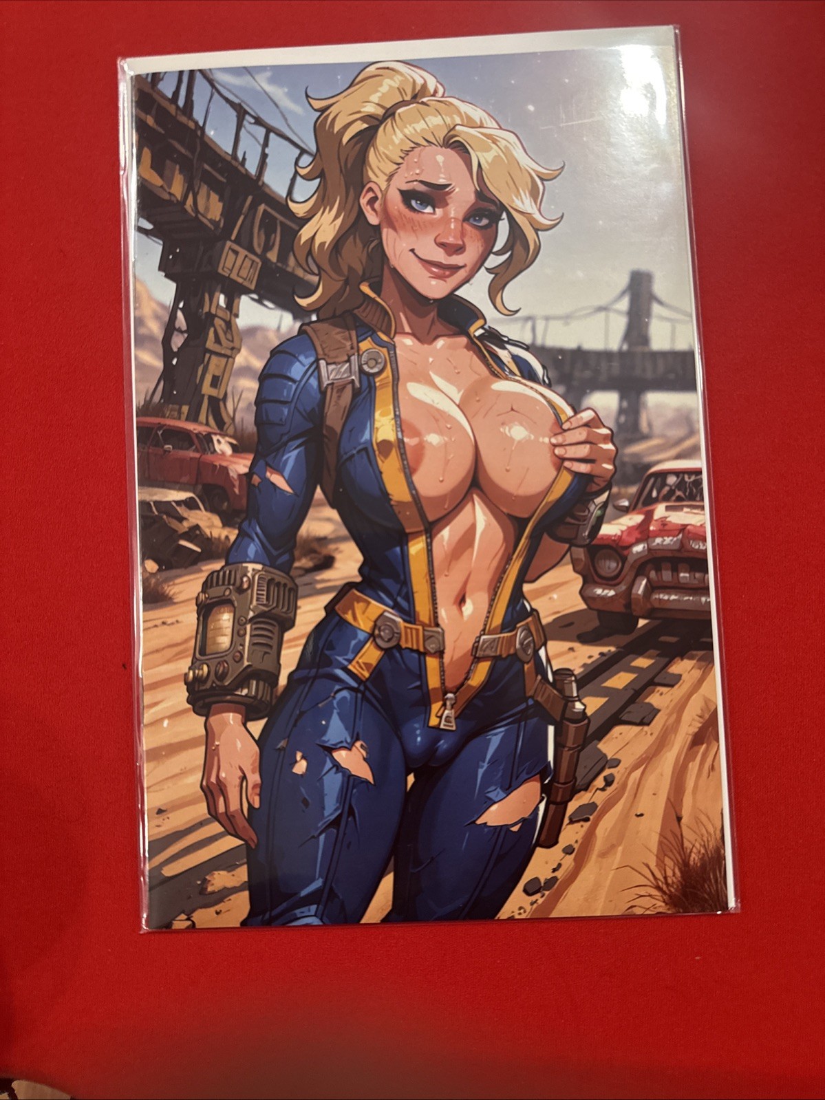 Vault Girl Fallout 18+ Key Comic Vault Girl Fallout 18+ Key Comic