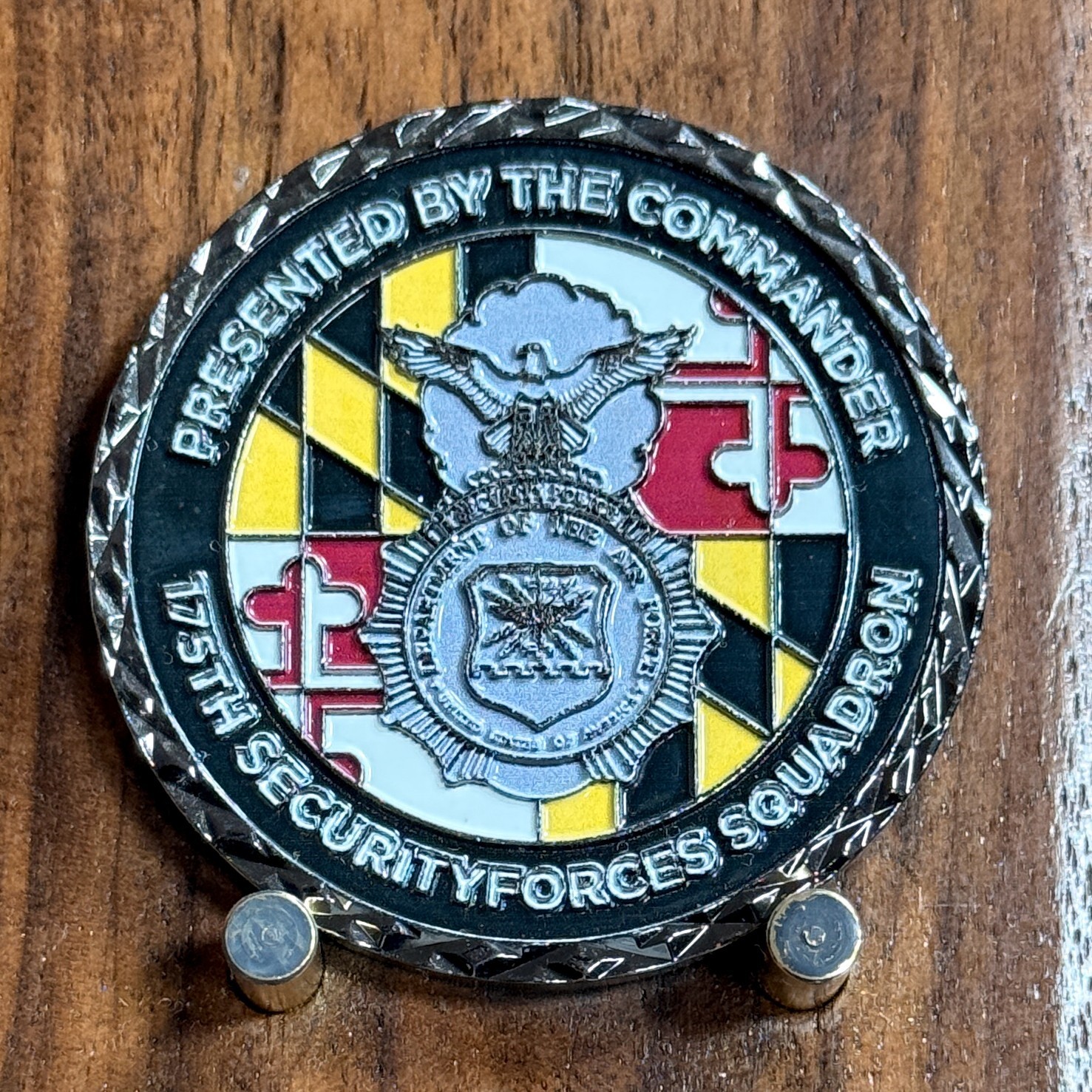 175th Security Forces Squadron Commander Challenge Coin  M#29