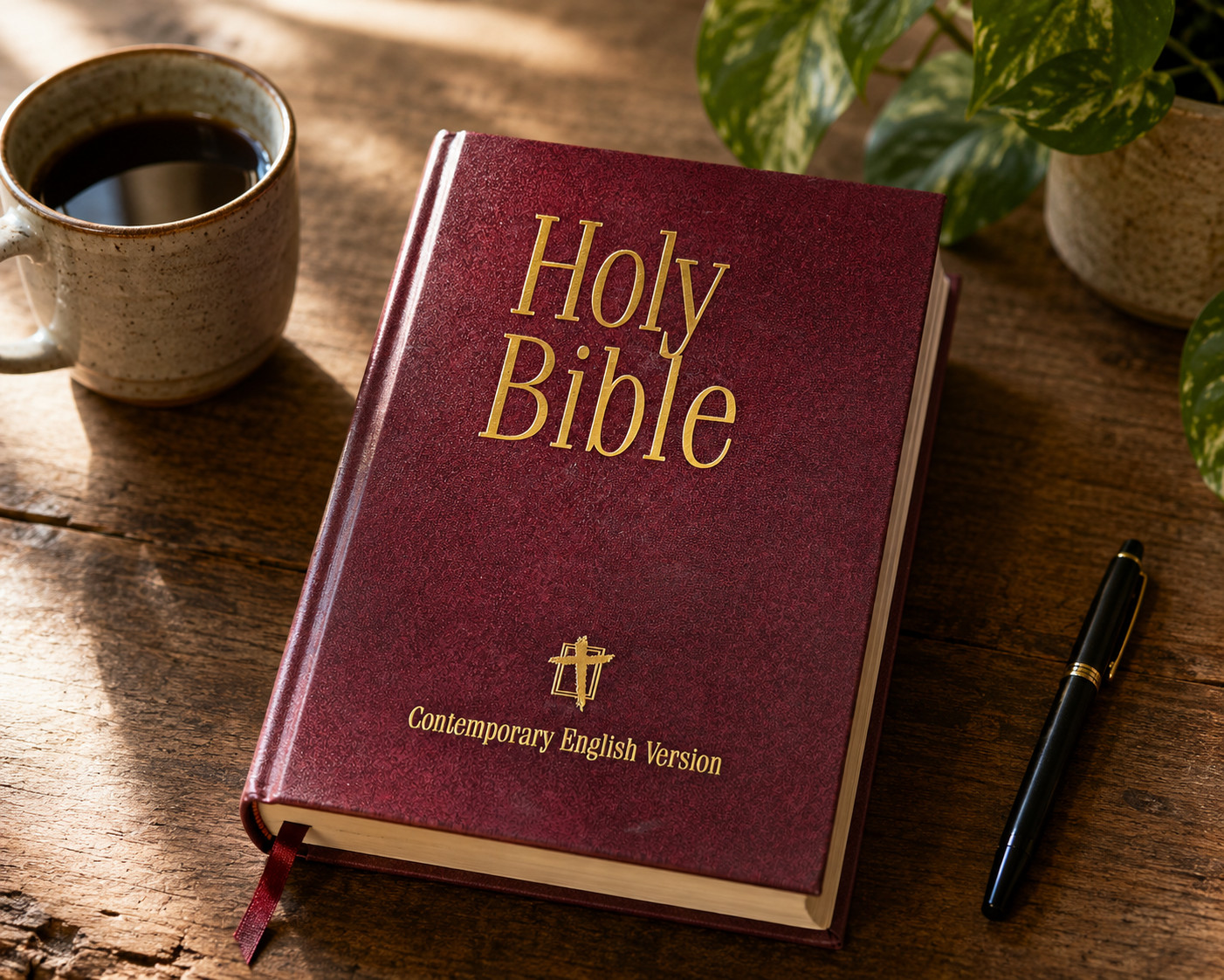 1995 Contemporary English Version Holy Bible, Hardcover - New *mocinc.1982*