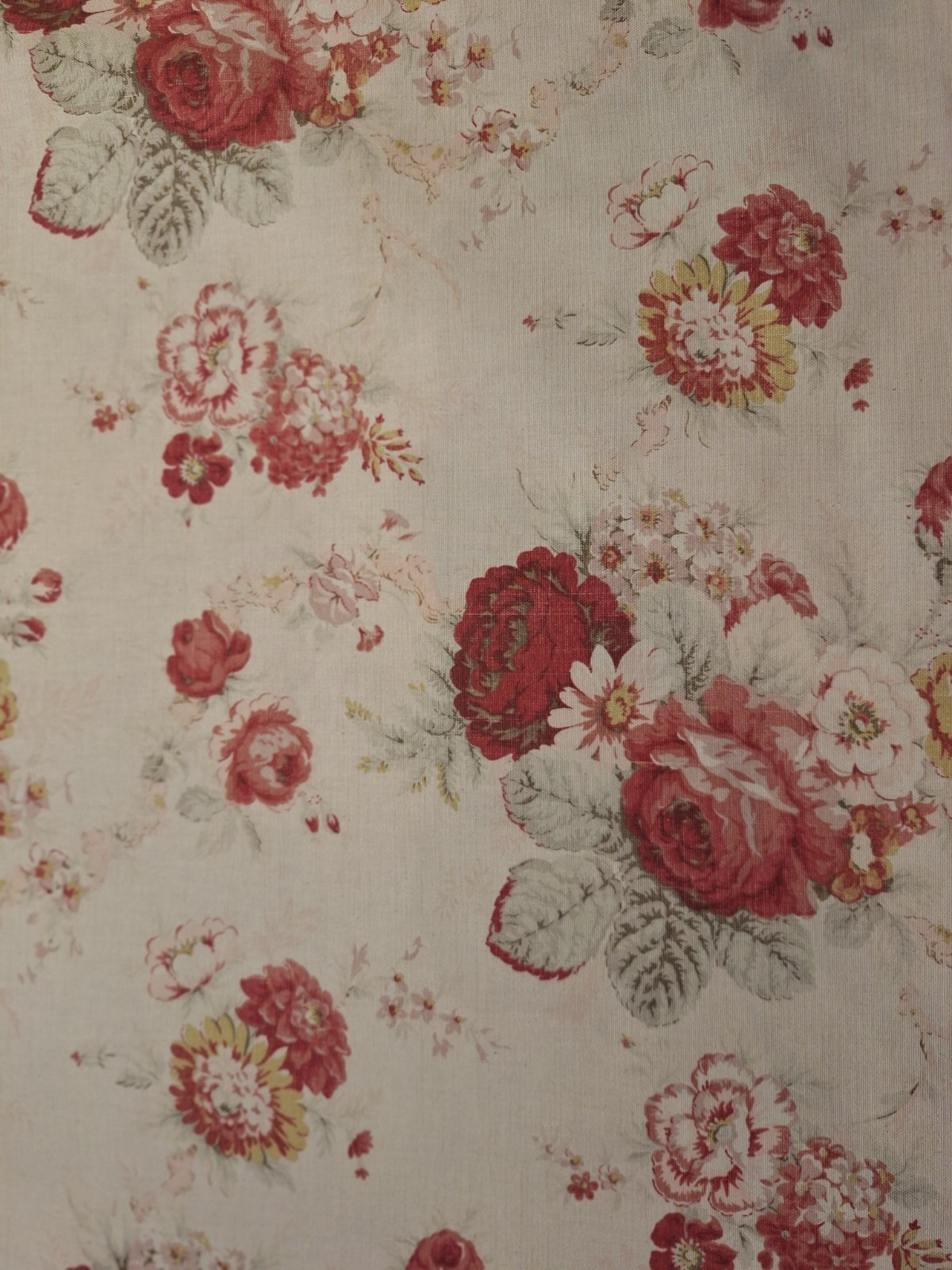 Waverly VINTAGE COLLECTION NORFOLK ROSE Cotton Fabric  56\
