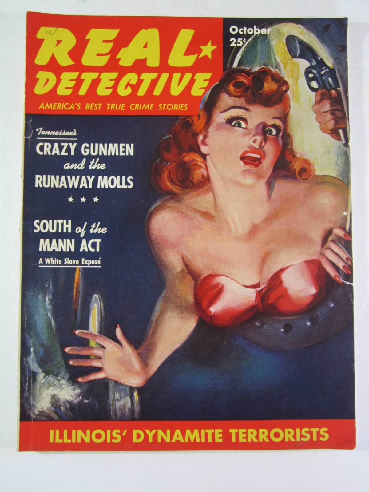 Real Detective Magazine Oct. 1940 VG Real Detective Magazine Oct. 1940 VG