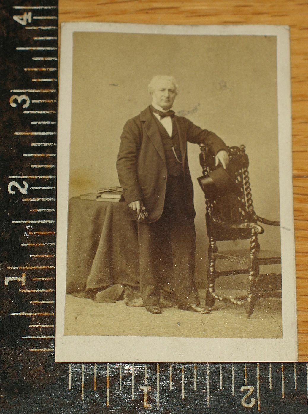 CDV Sculptor Baron Carlo Marochetti CDV Sculptor Baron Carlo Marochetti
