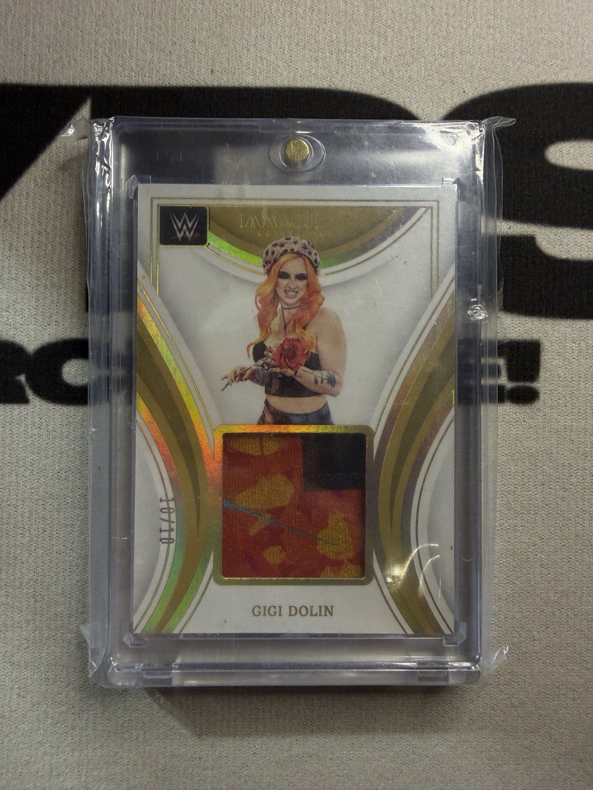 Panini 2023 Immaculate Collection WWE/NXT Gigi Dolin RM-GGD 10/10 Panini 2023 Immaculate Collection WWE/NXT Gigi Dolin RM-GGD 10/10