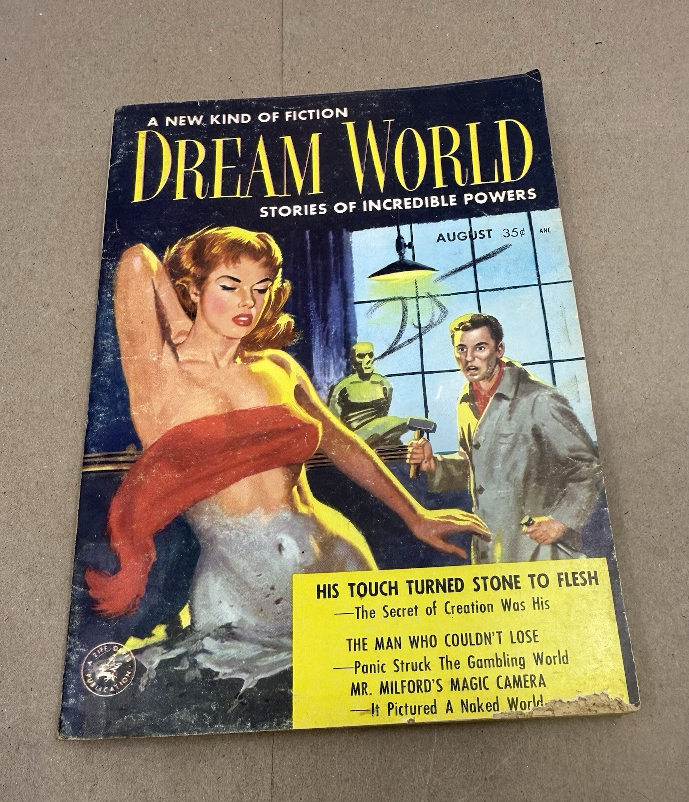 Dream World August 1957 Vintage Pulp
