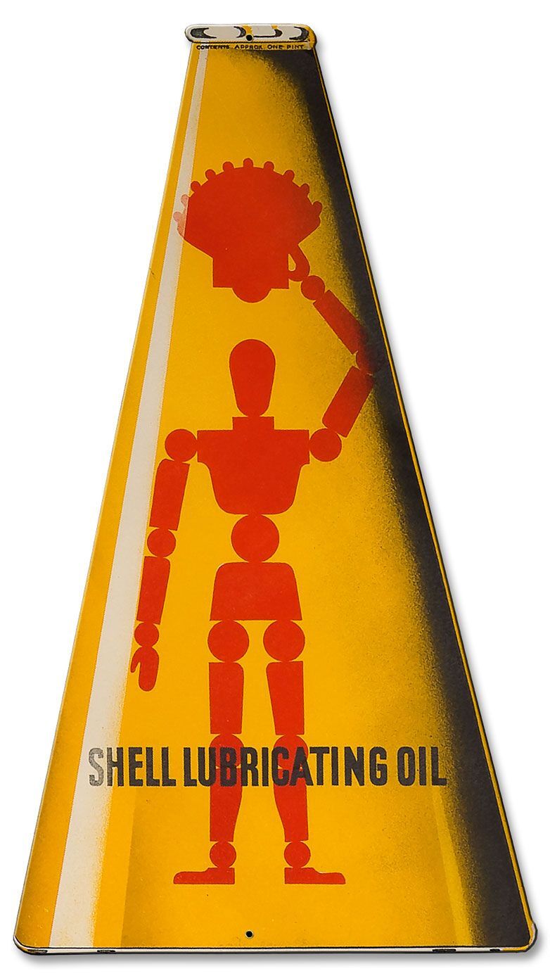 SHELL LUBRICATING OIL CONE SHAPED 23 SHELL LUBRICATING OIL CONE SHAPED 23
