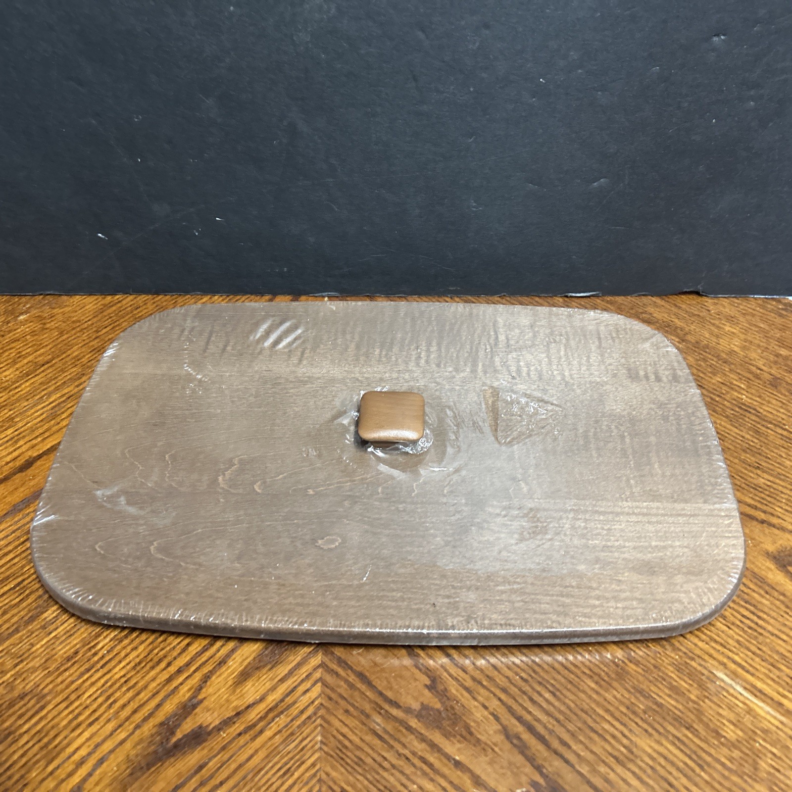 Longaberger WoodCrafts Lid w/ Knob for Medium Market Basket #5850633 NEW SEALED