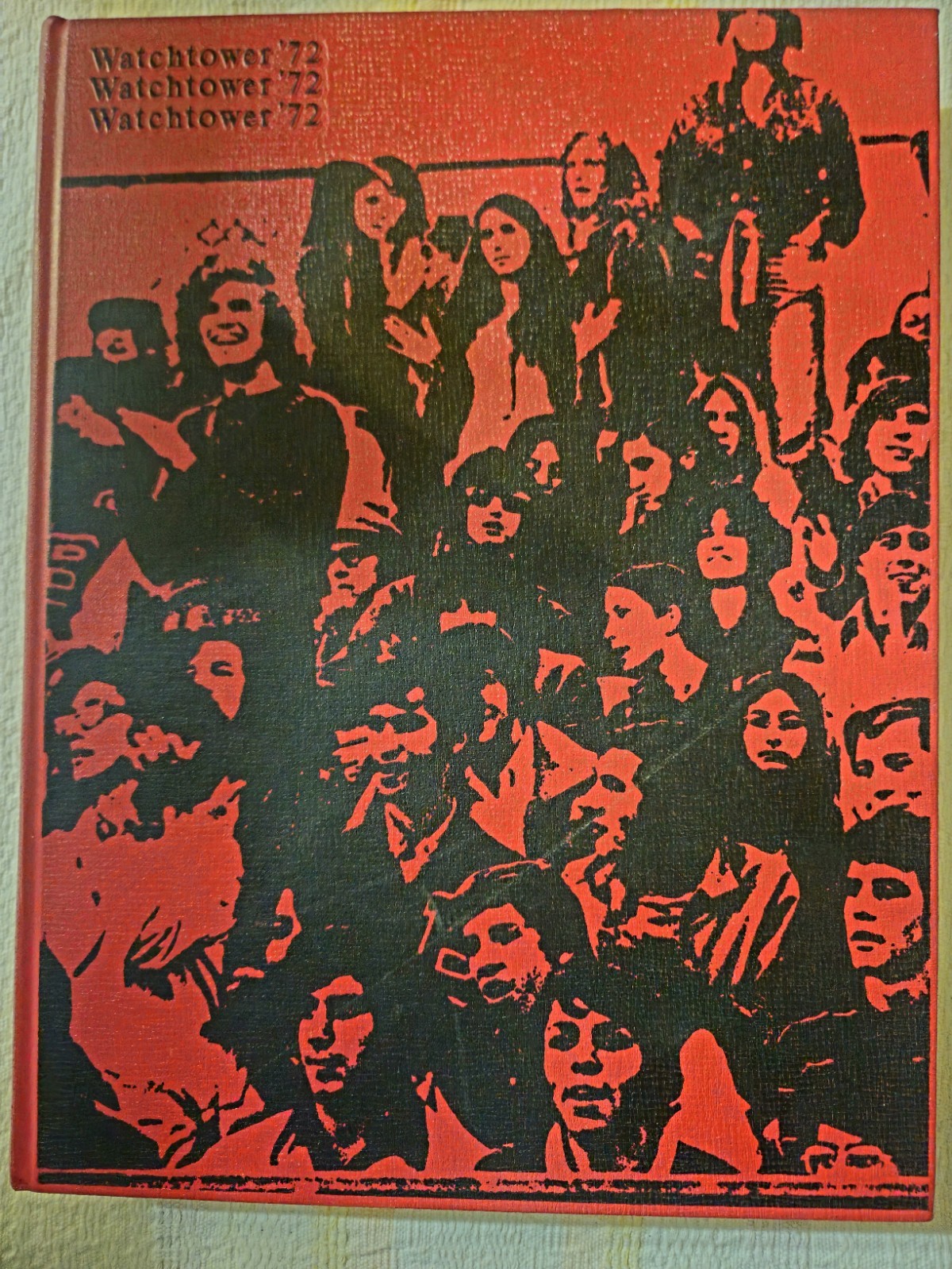 ORIGINAL 1972 Beverly Hills High School Yearbook Watchtower NOT REPRINT