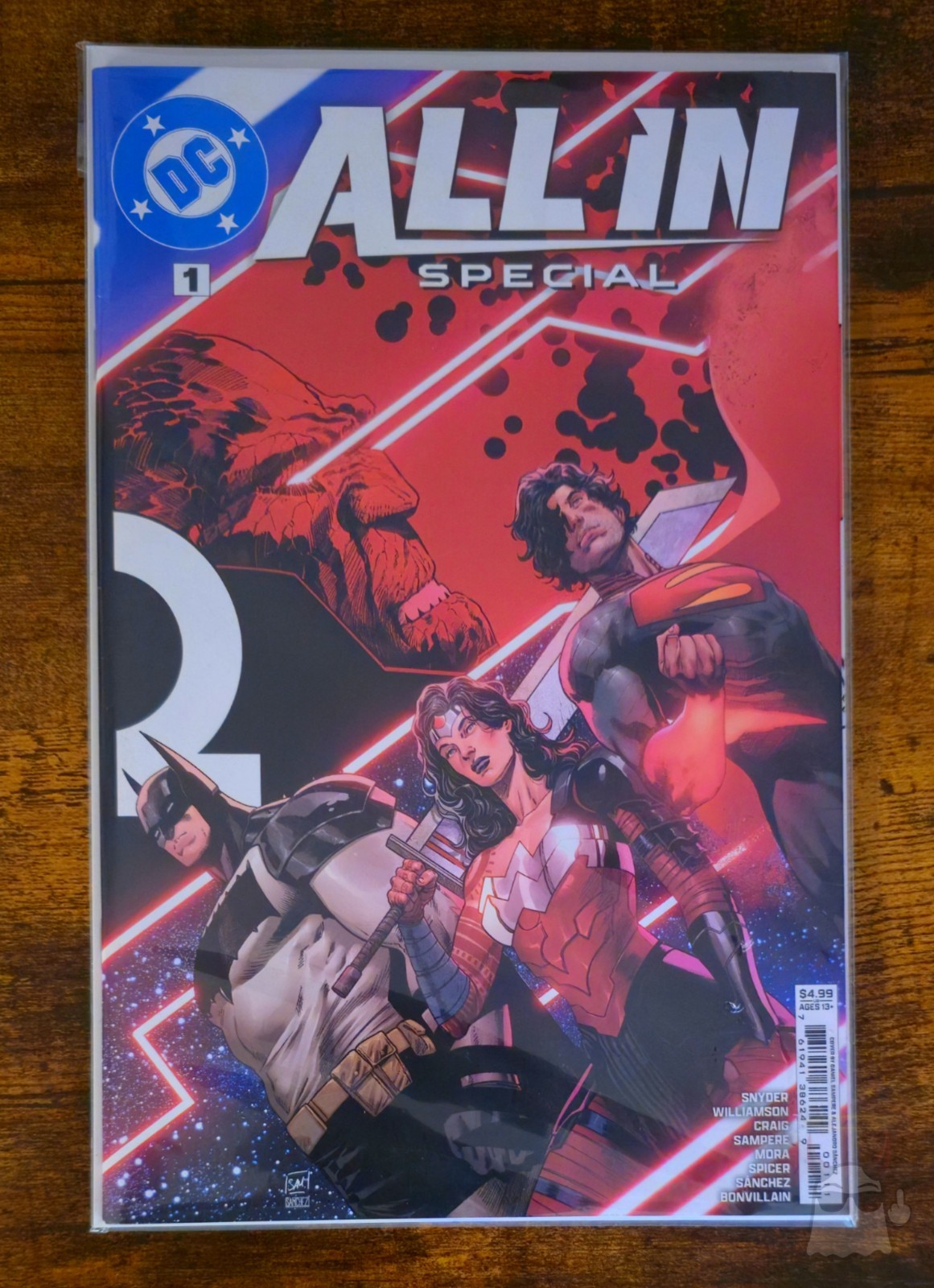 DC All in Special #1 Daniel Sampere Cover (DC Comics December 2024)