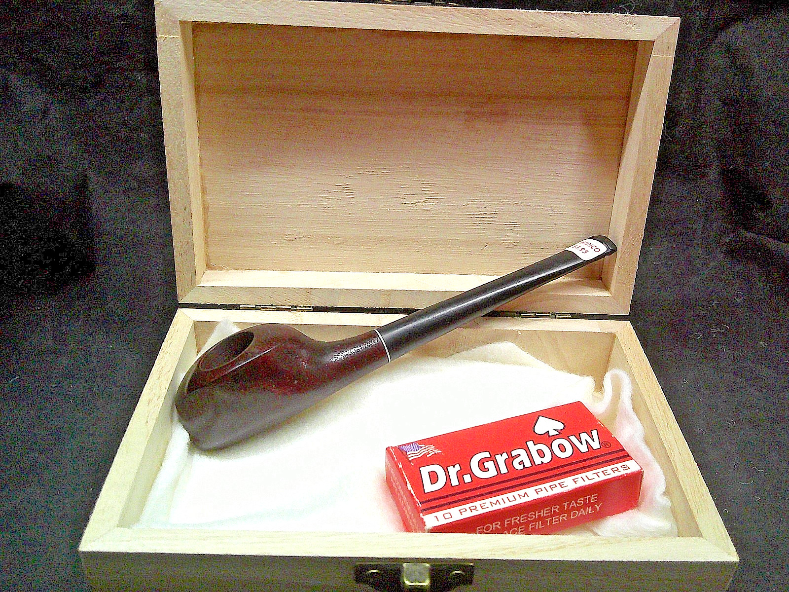 ✔️ VINTAGE NOS MEDICO JET STREAM PIPE NOT SMOKED OR RENEWED BUT NEW RARELY SEEN
