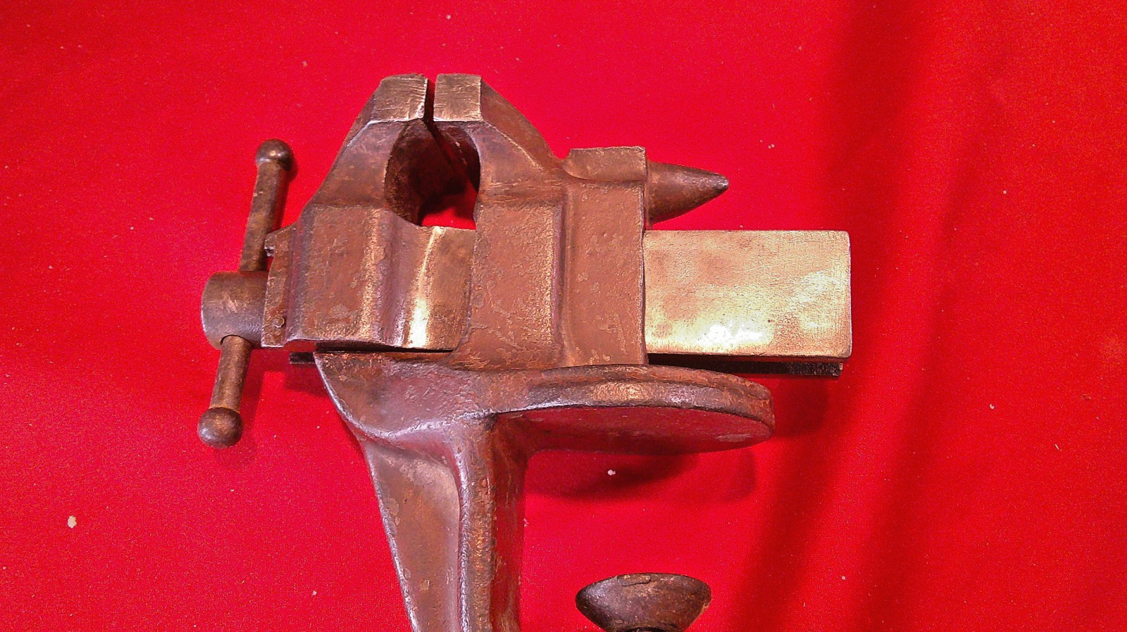 Vise Vintage Rare STANLEY VICTOR JERSEY No. 741 Hobbyist Bench Vise Pat 1-28-08