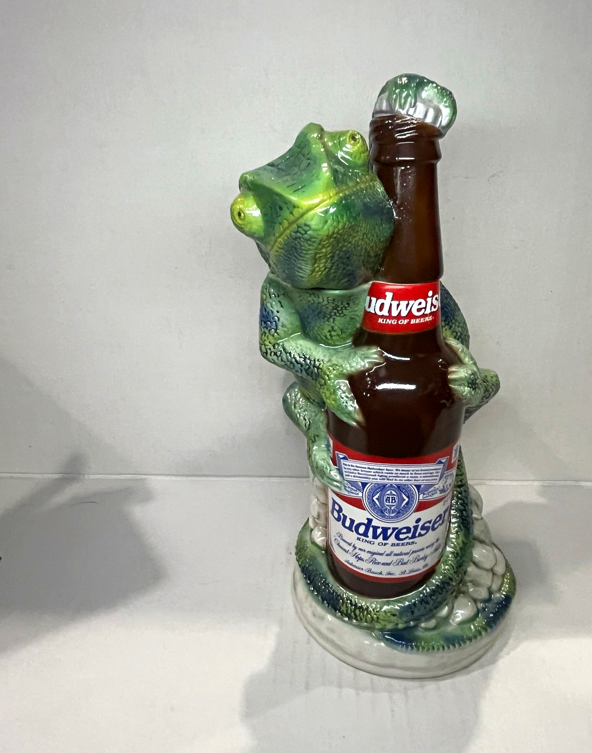 Budweiser Louie the Lizard Character Stein CS344 Anheuser-Busch 1997