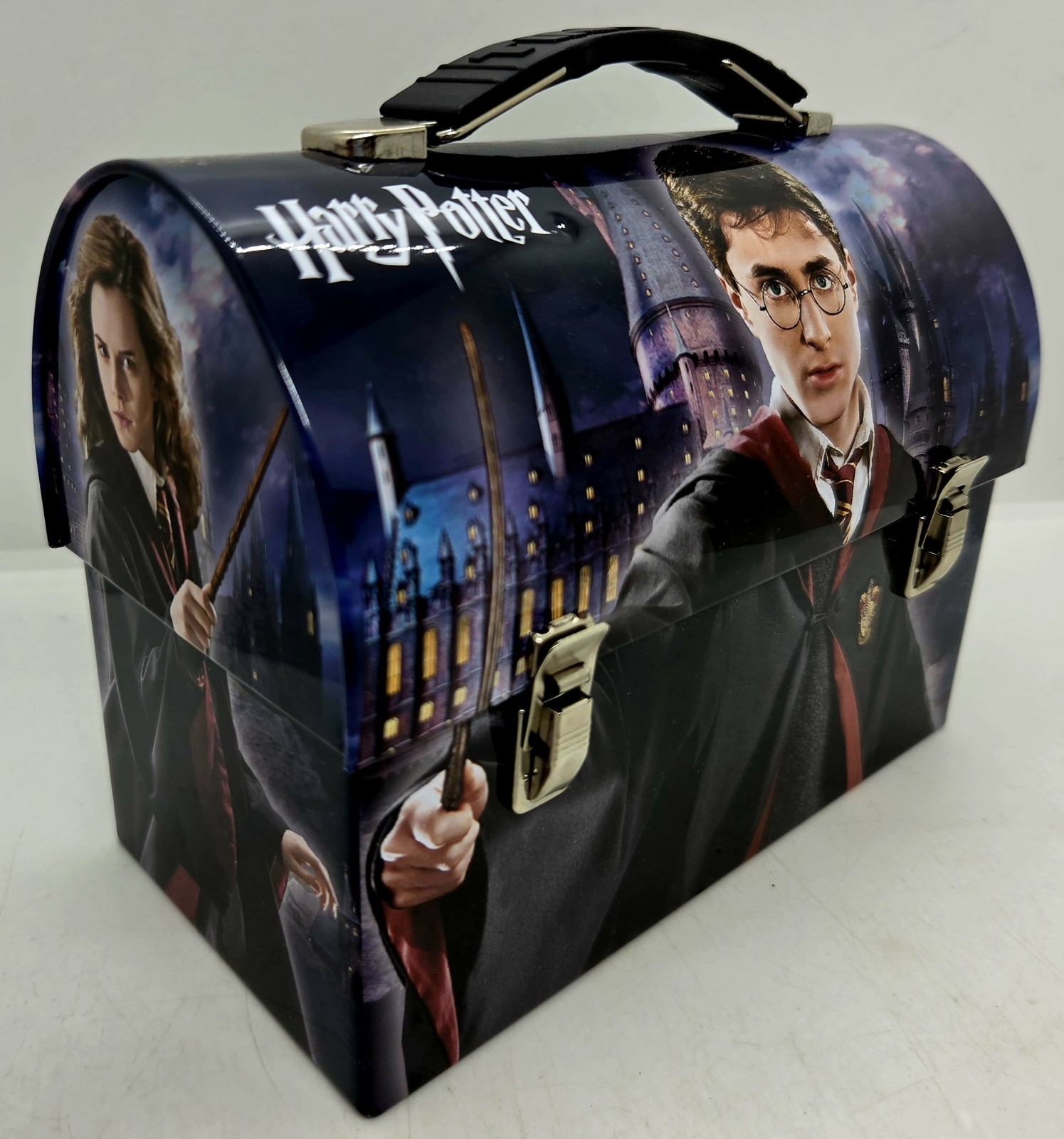 MINT HARRY POTTER Tin Carrier Lunchbox The Tin Box Company 7.25 MINT HARRY POTTER Tin Carrier Lunchbox The Tin Box Company 7.25