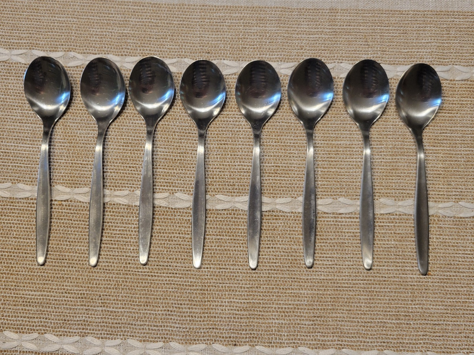 8 WMF Fraser Laurel (Older) Teaspoons 6 1/8 8 WMF Fraser Laurel (Older) Teaspoons 6 1/8