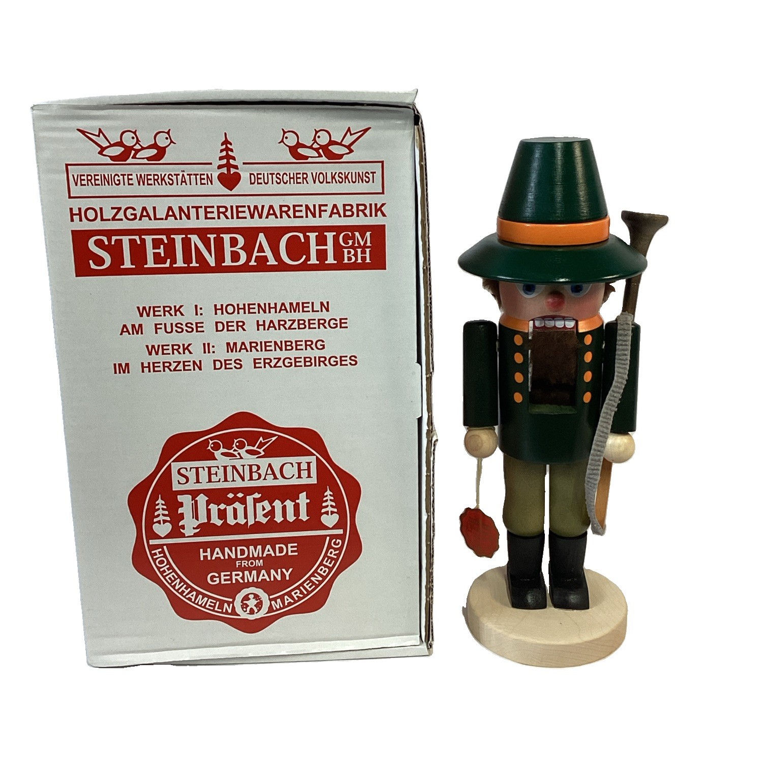 Steinbach Chubby Hunter Nutcracker (Model S1253) With Box 