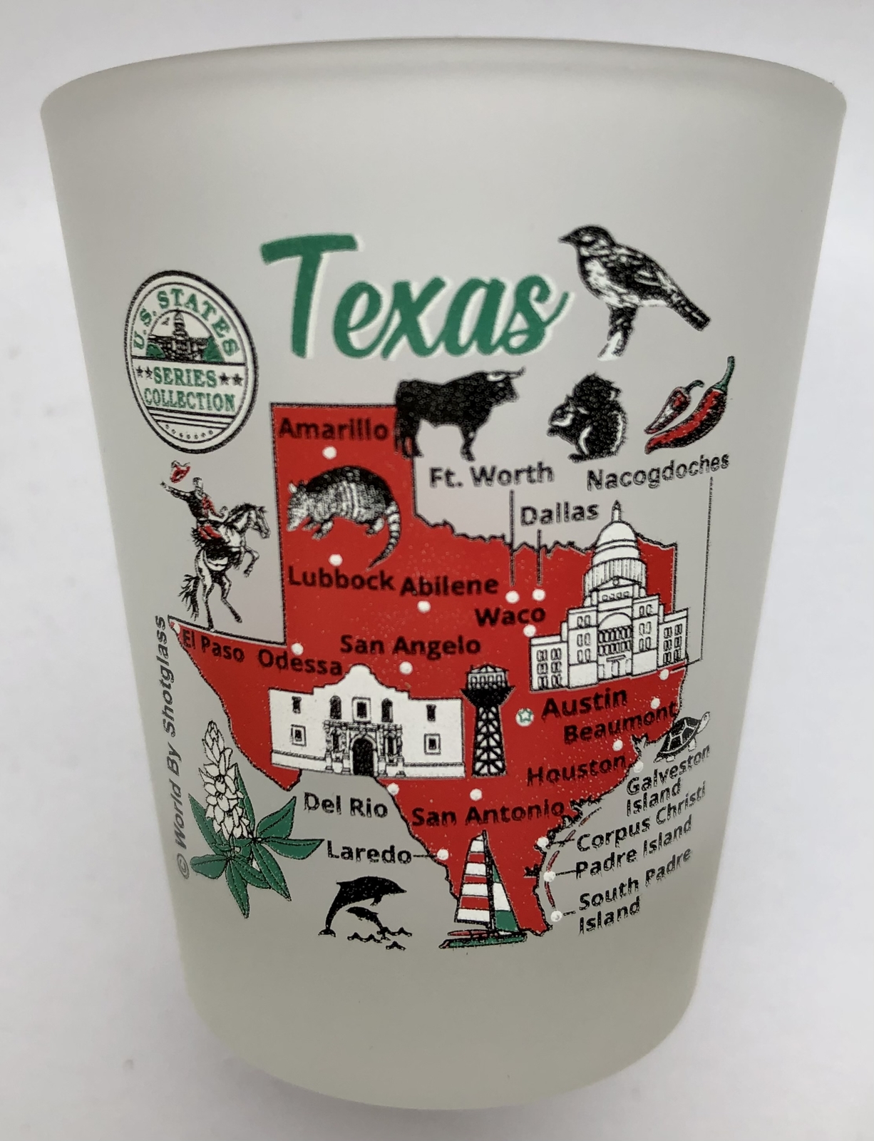 Texas US States Series Collection Shot Glass
