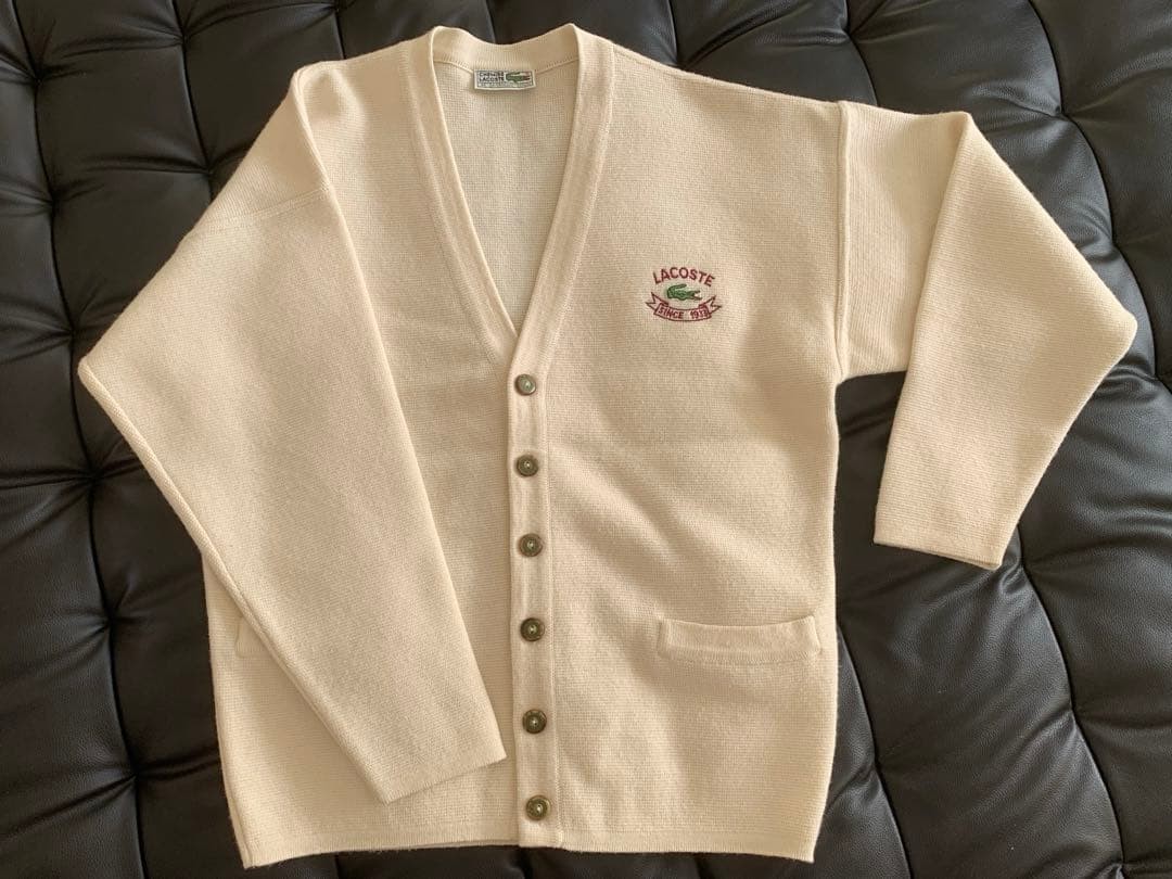 Lacoste CHEMISE Vintage Women Cardigan VHTF Designer Collection Popular Products