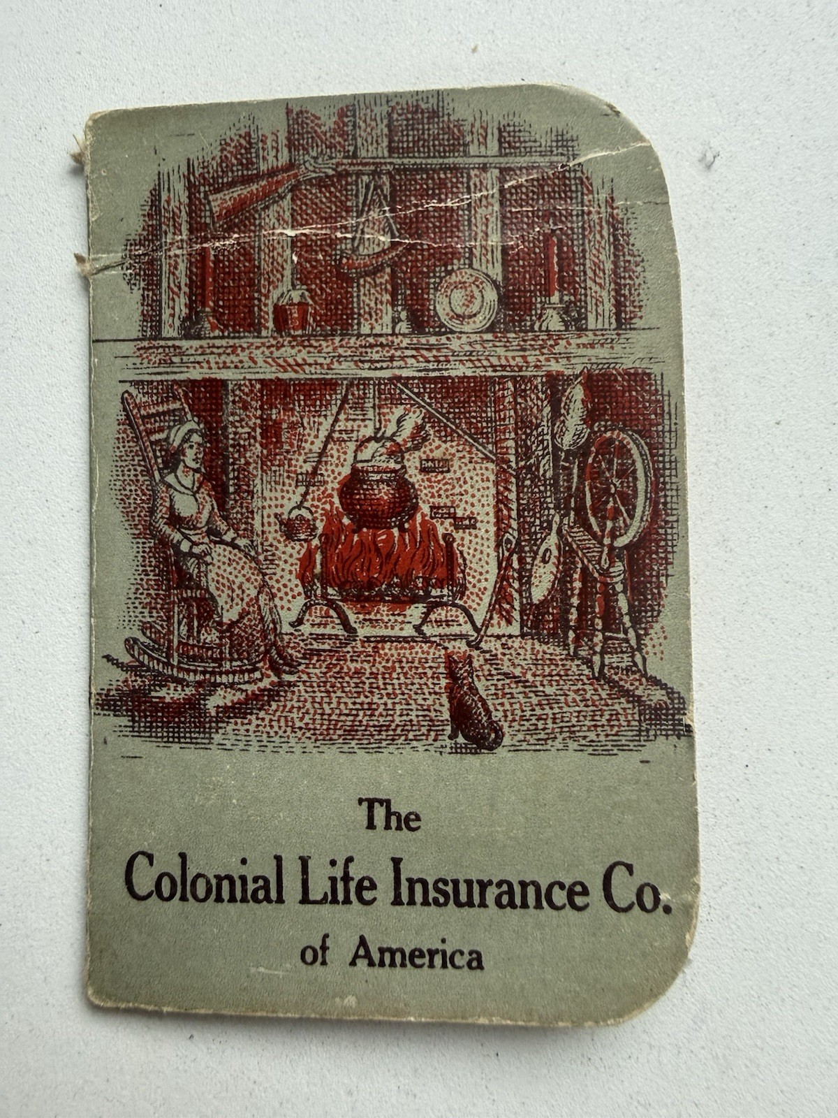 Vintage Colonial Life Insurance Sewing Needle Kit Queen Victoria Germany