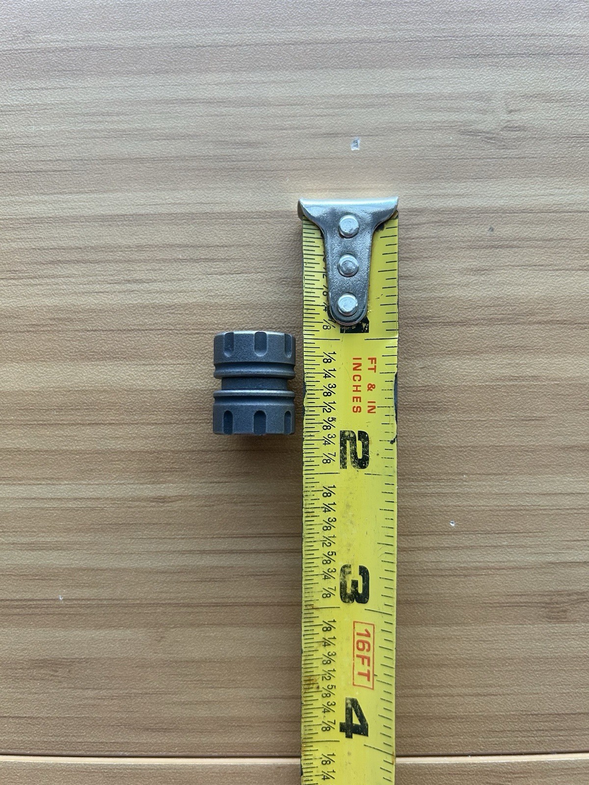 Griffin Co Aged Titanium “Revolt” EDC Lanyard Bead