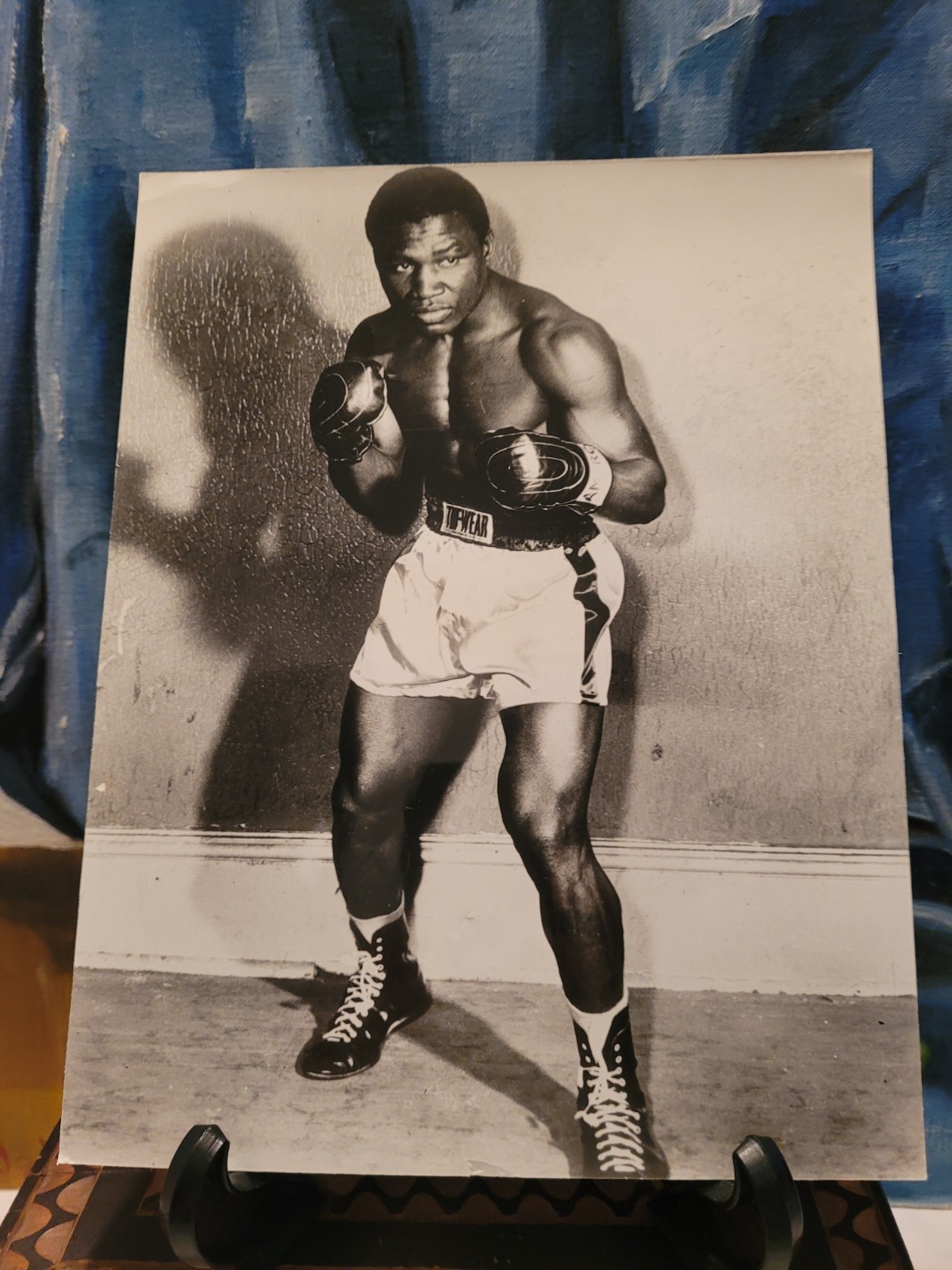 Vintage Press Photo Nigerian Professonal Boxer Dick Tiger