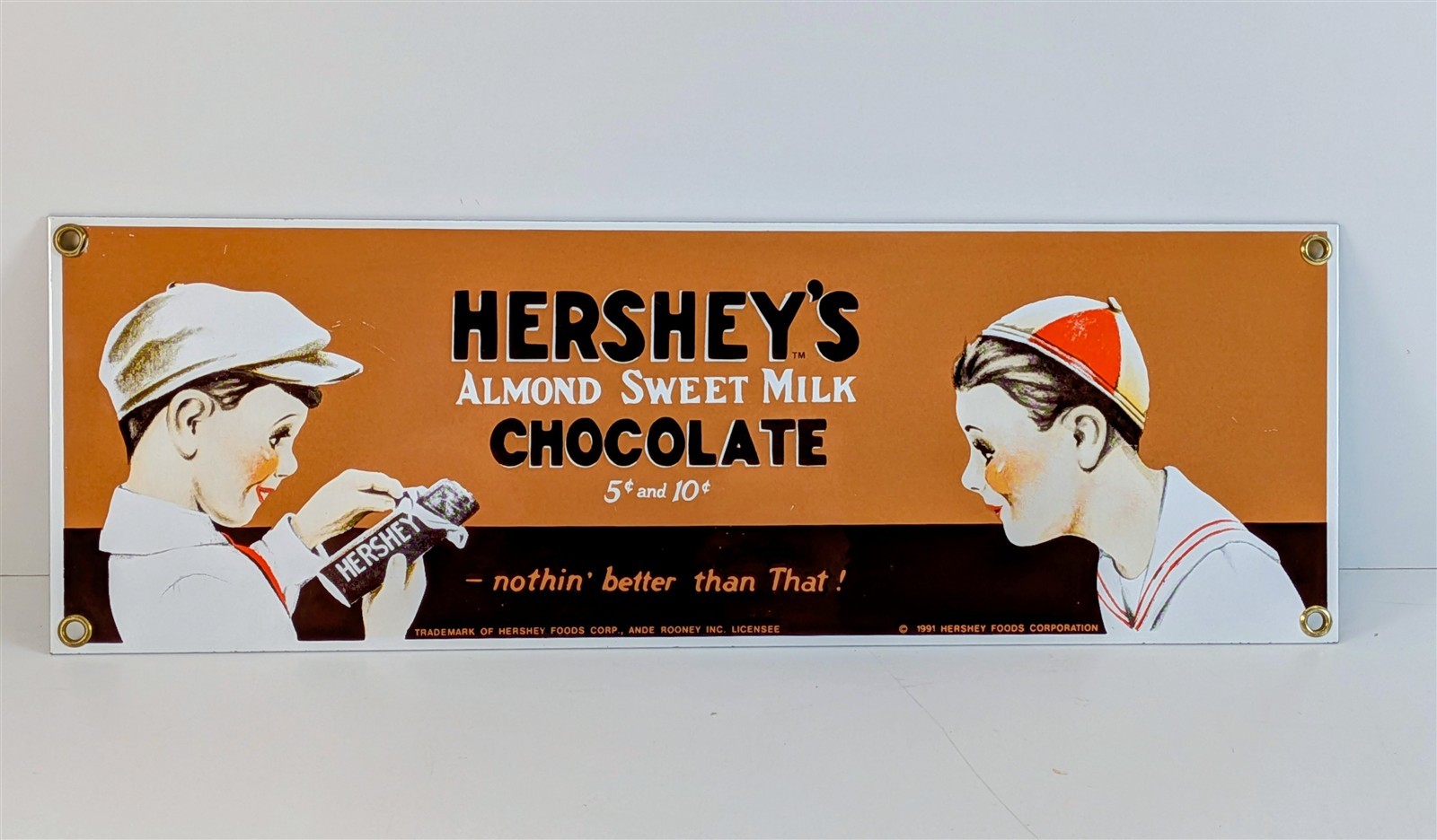 Hershey's Almond Sweet Milk Chocolate Boys 13-5/8