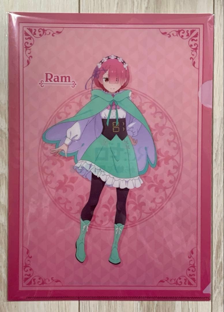 Re:Zero Ram Clear File 4th Season Anime Illustration Unused Last Item