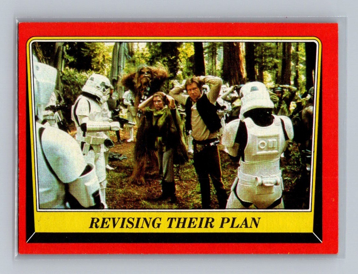 1983 Topps Star Wars: Return of the Jedi - Revising Their Plan #105