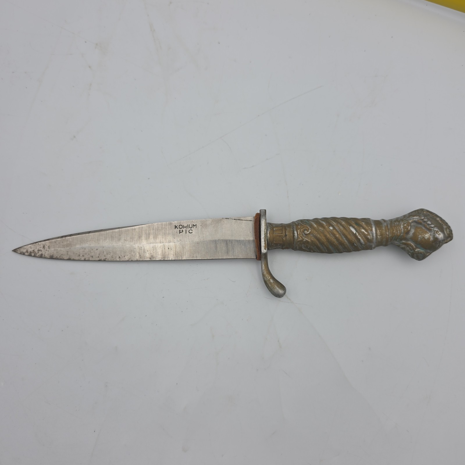 Vintage Korium PIC Claw & Ball Handle Dagger Knife Japan 9” Vintage Korium PIC Claw & Ball Handle Dagger Knife Japan 9”