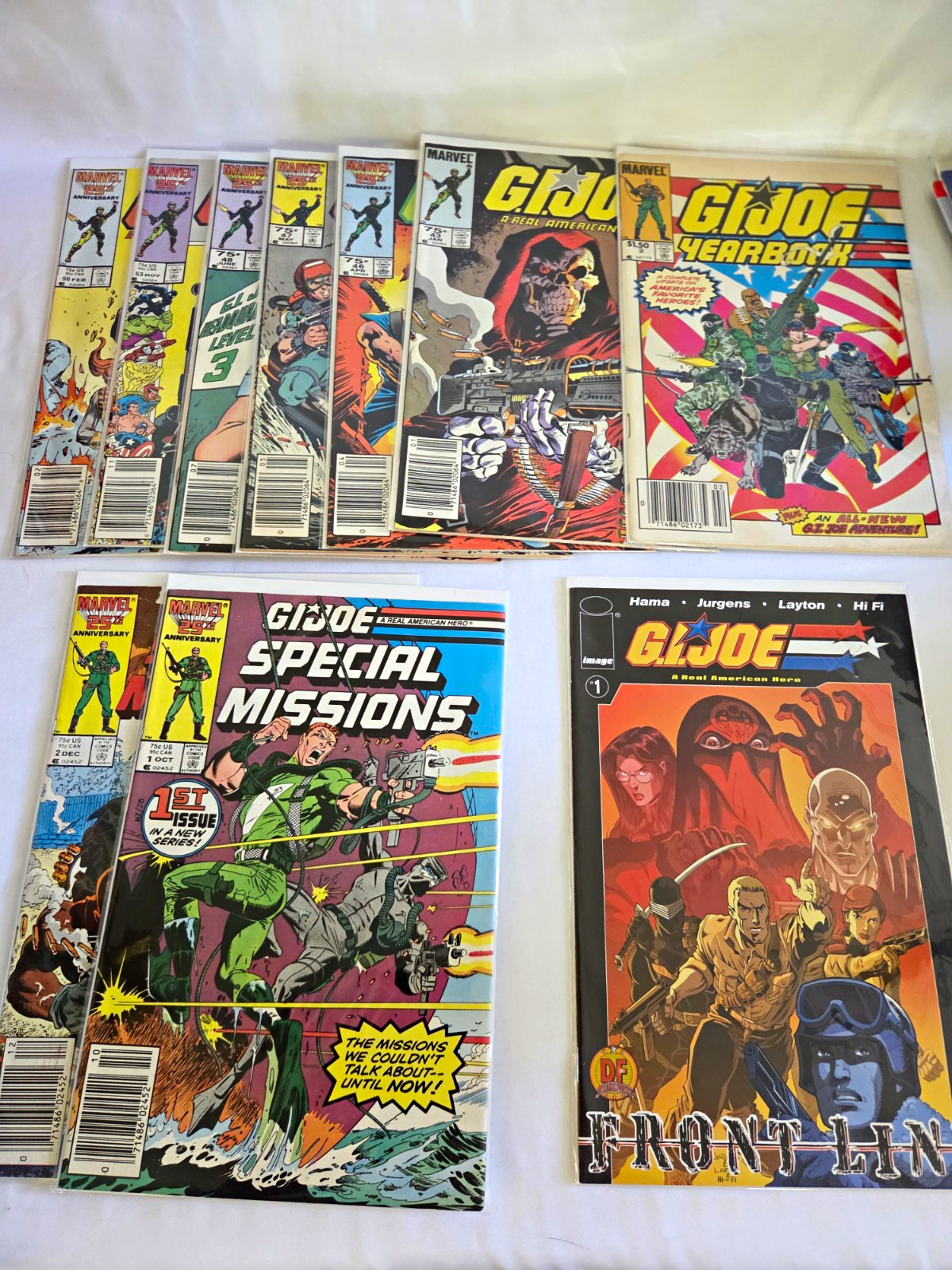 Marvel G.I. Joe: A Real American Hero Comic Book Lot Special Missions Yearbook Marvel G.I. Joe: A Real American Hero Comic Book Lot Special Missions Yearbook