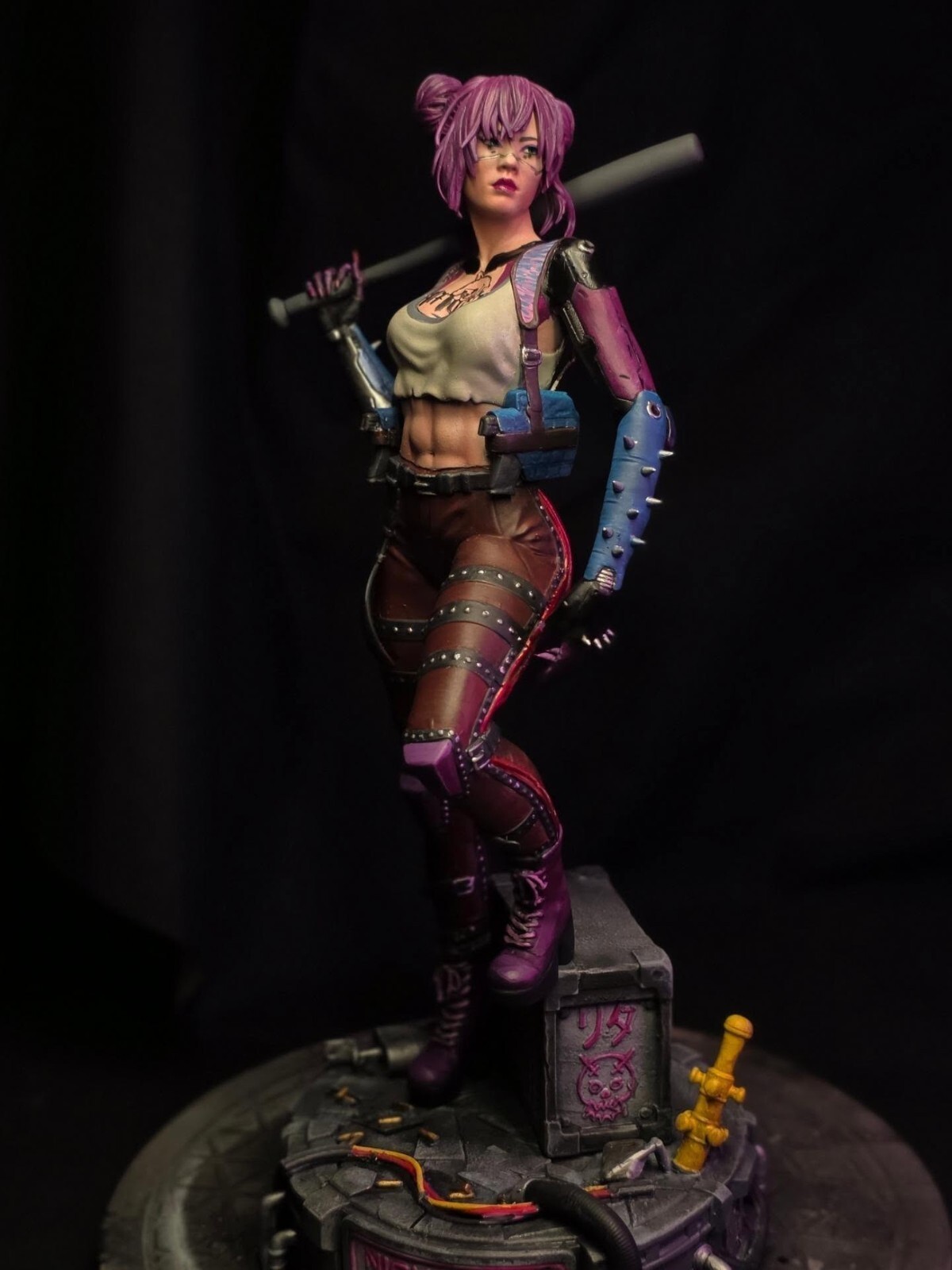 1:8 Rita Wheeler Cyberpunk 2077 Fan Art UNPAINTED High Quality Garage Kit