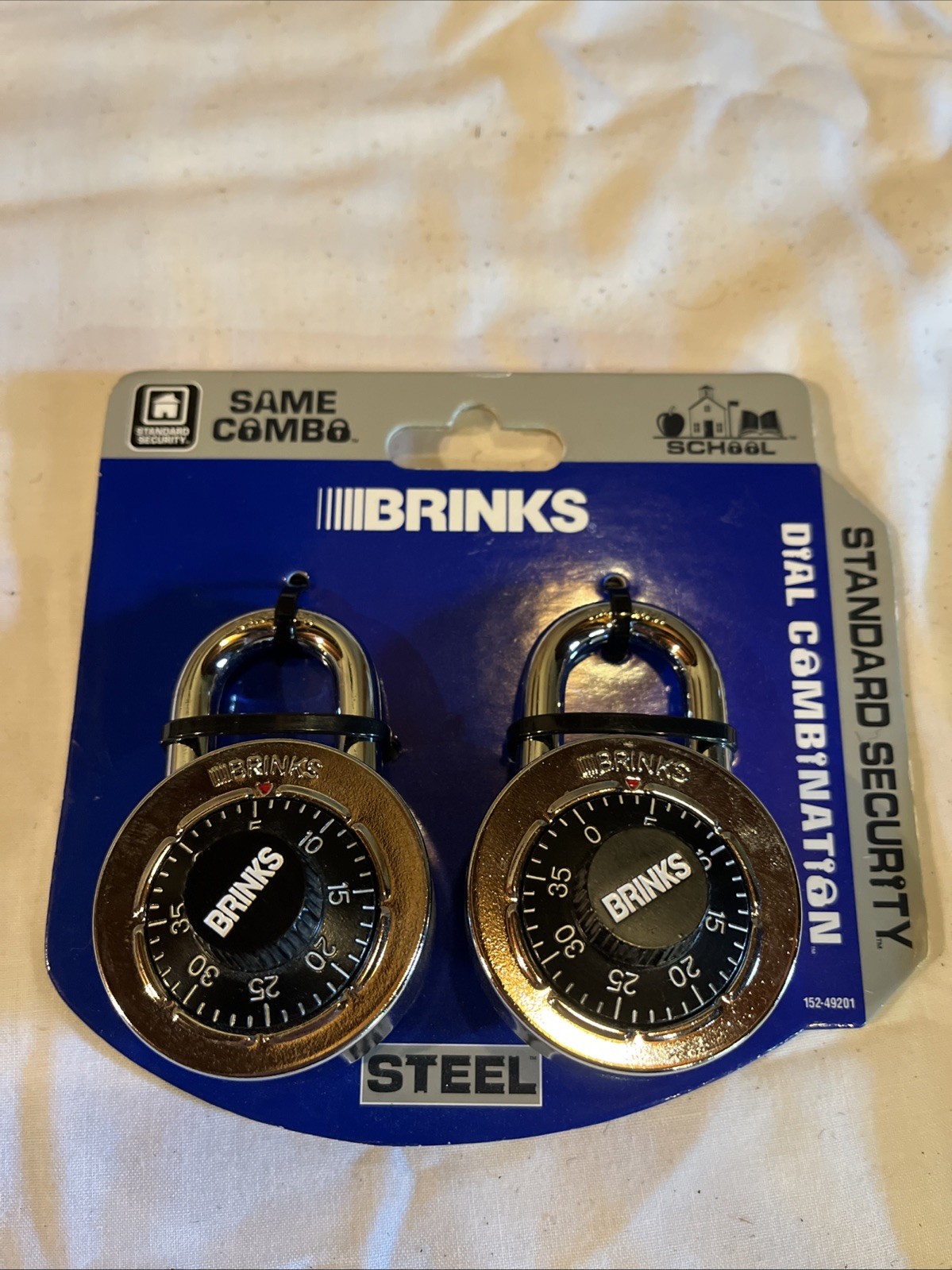 Brinks Dial Combination Padlock Two Matching Brand New Brinks Dial Combination Padlock Two Matching Brand New