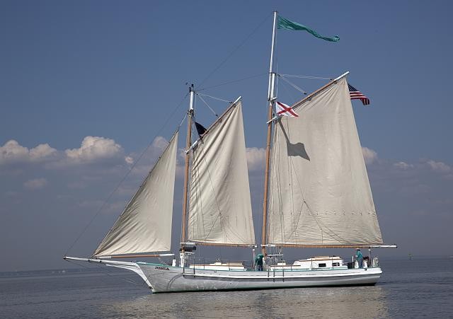 Photo:Mobile Bay Alabama Schooner Joshua 2010 Tall Ship Sailing Yacht