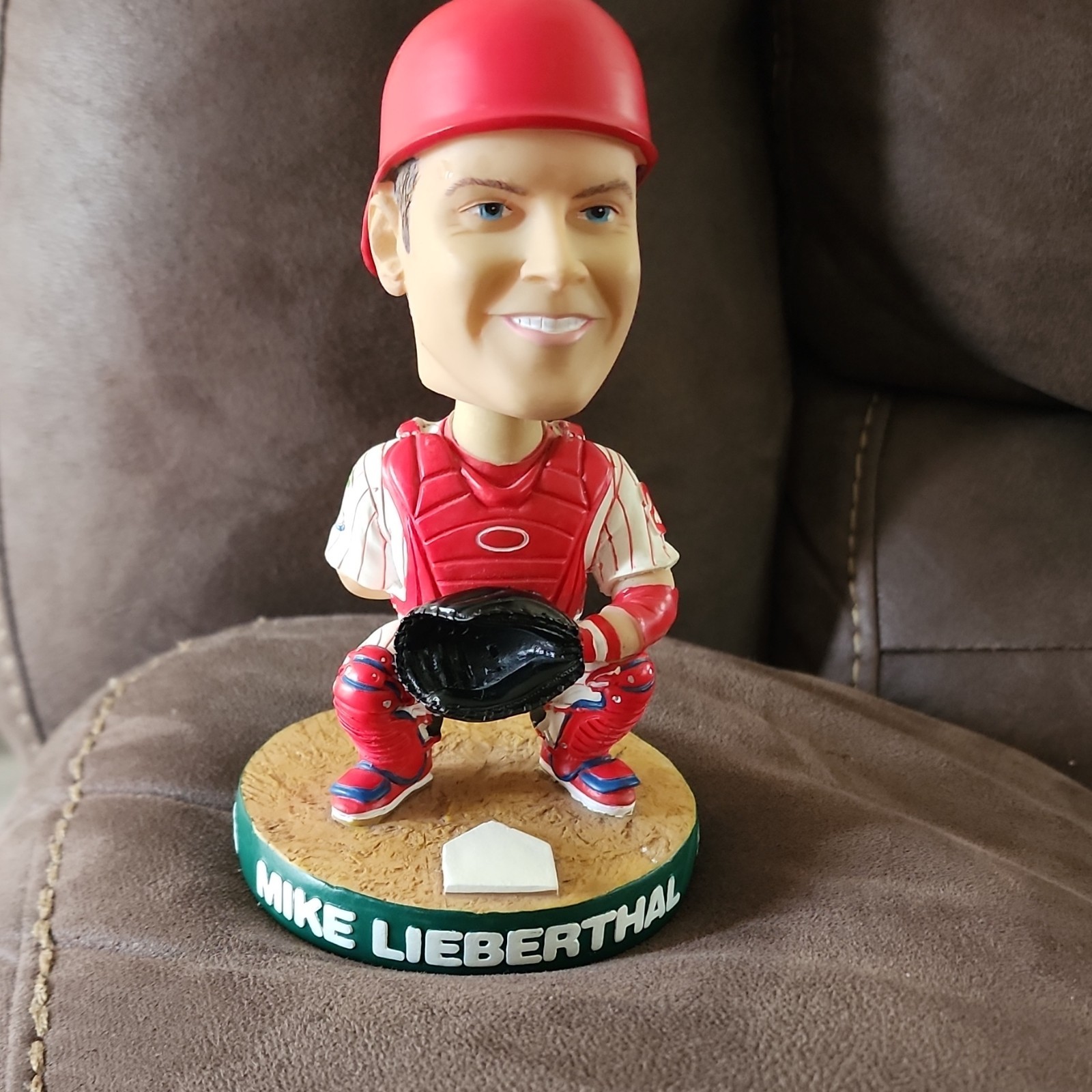 BD&A Mike Lieberthal Phillies Bobblehead Collectors Edition 2004 Toyota